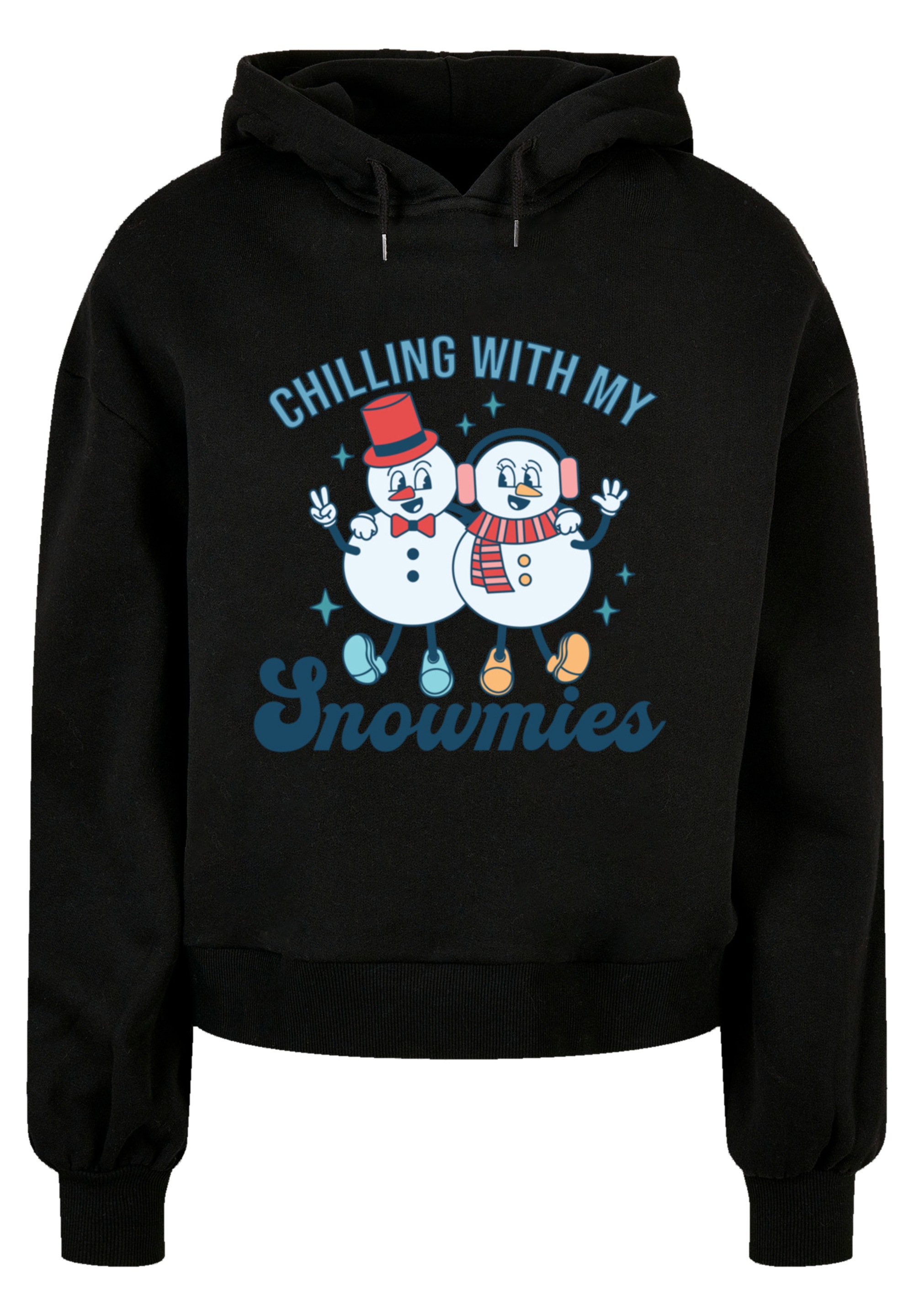 F4NT4STIC Sweatshirt »Chilling with My Snowmies«, Premium Qualität