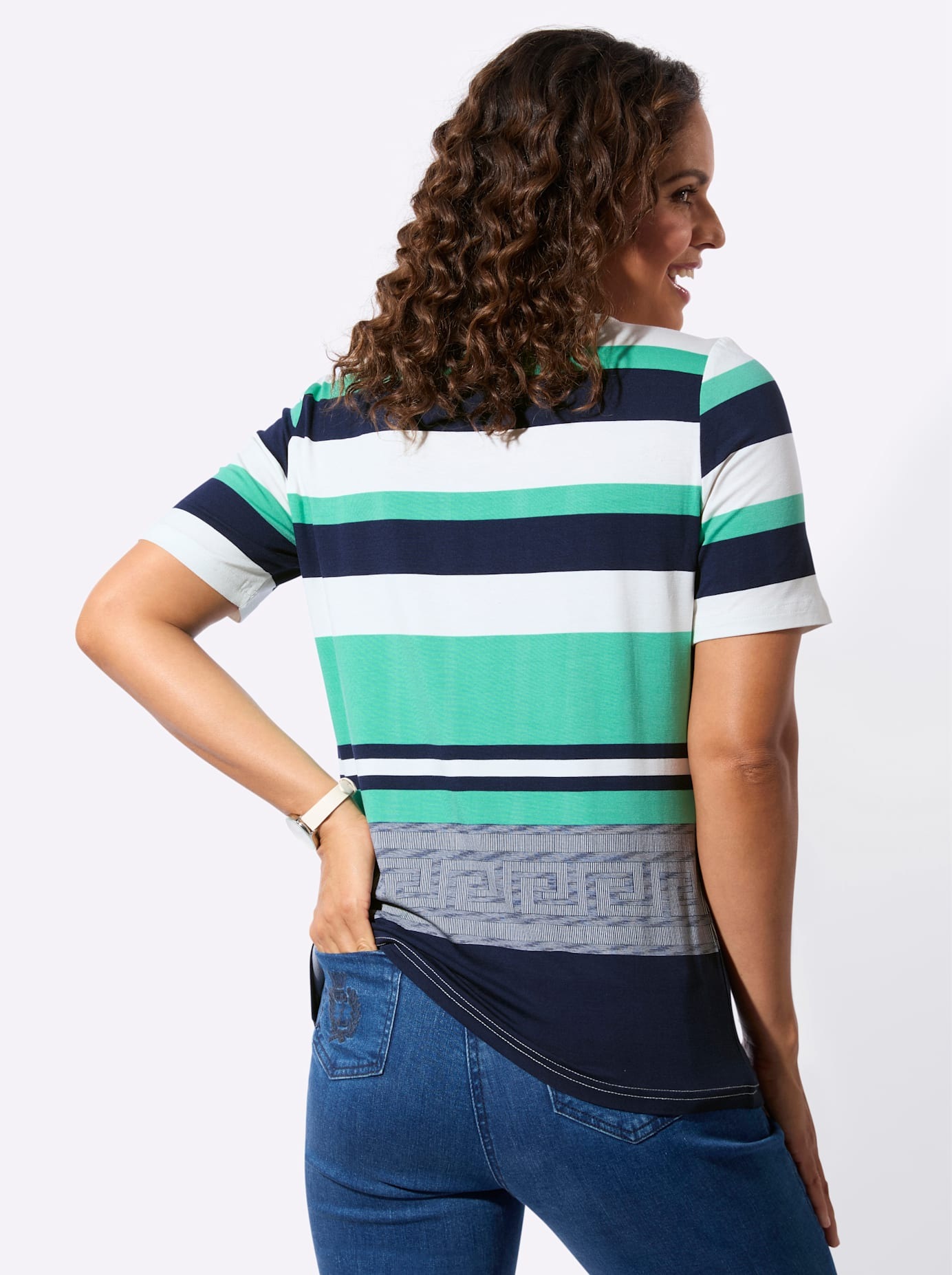 Casual Looks Kurzarmshirt "Kurzarm-Shirt" 1 tlg. günstig online kaufen