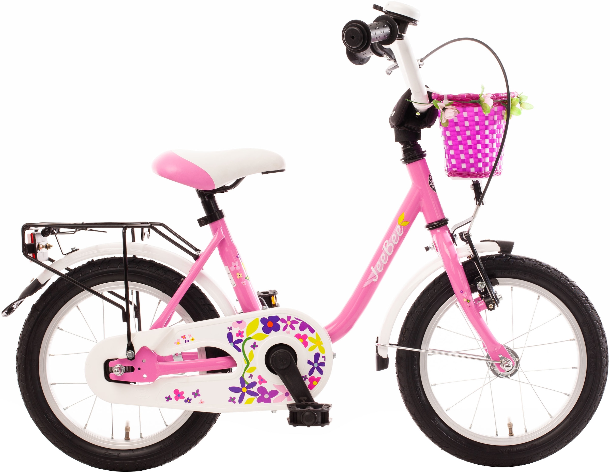 Kinderfahrrad »"Jee Bee" pink«, 1 Gang, ohne Schaltung