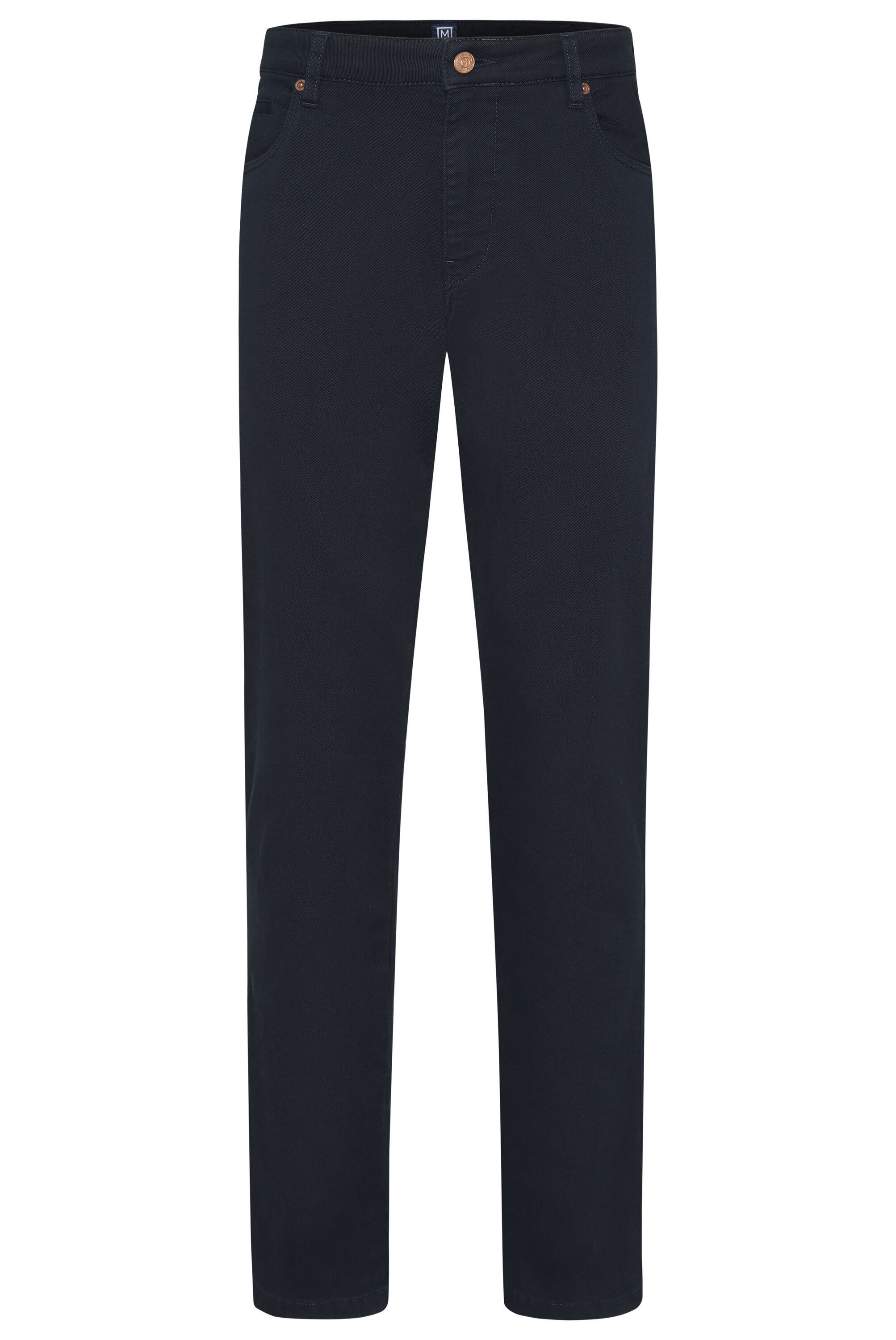 MEYER 5-Pocket-Jeans "Five-Pocket-Hose" M5 Regular im unifarbenem Design günstig online kaufen