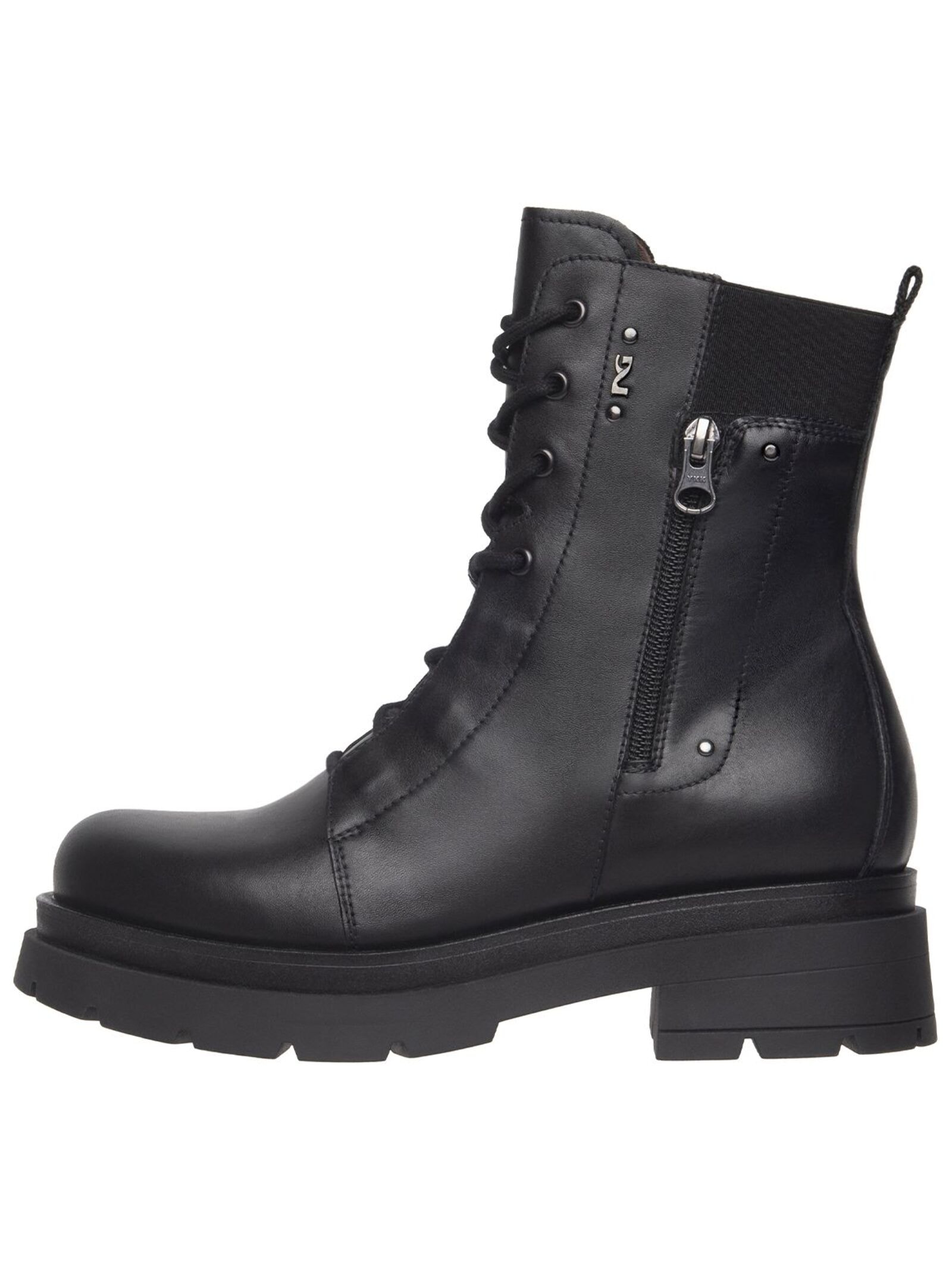 Nero Giardini Schnürstiefelette »Nero Giardini Stiefelette Leder/Textil«