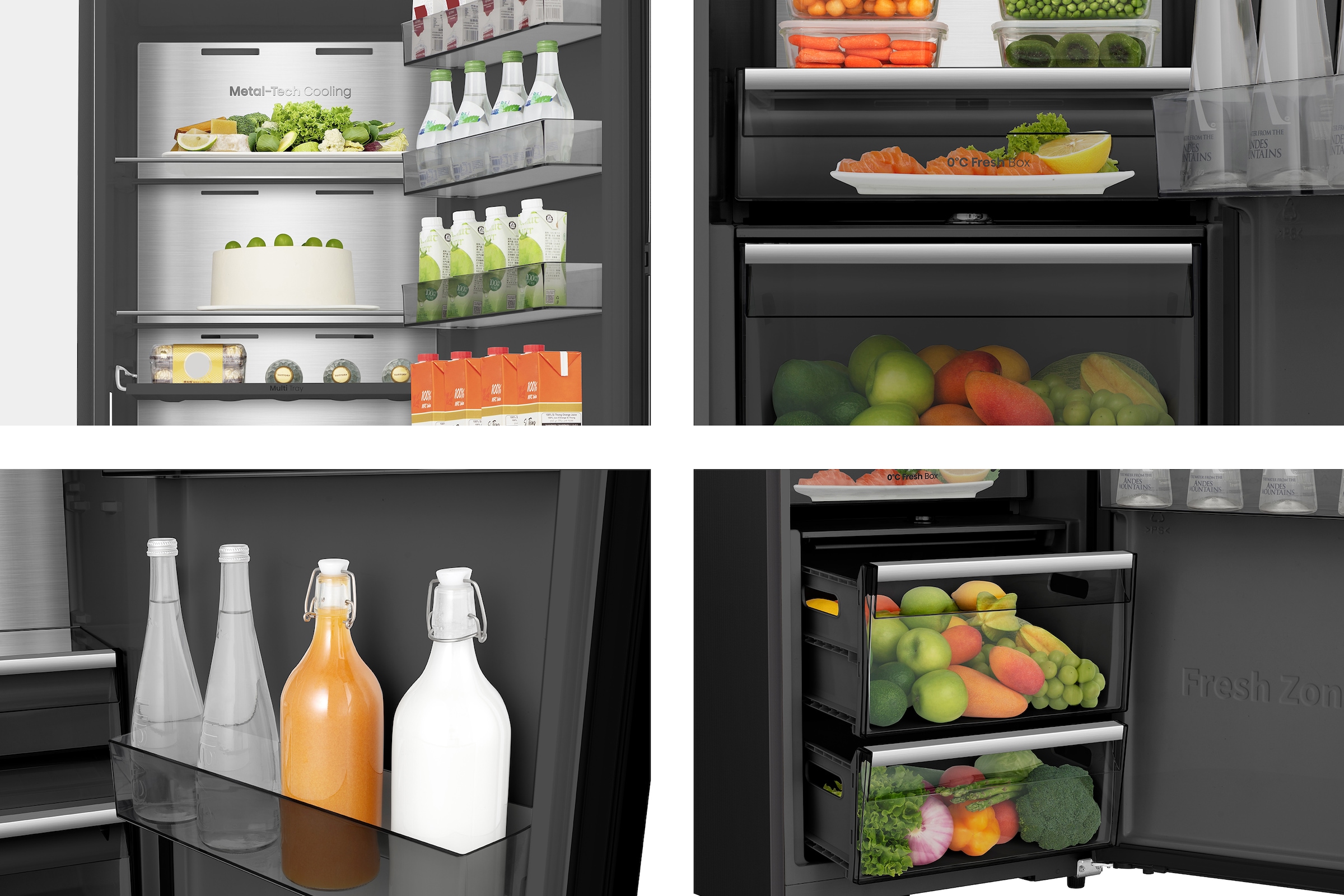 Hisense Kühlschrank »RL5K370GSFC1« 185,6 cm hoch 59,5 cm breit MetalCooling