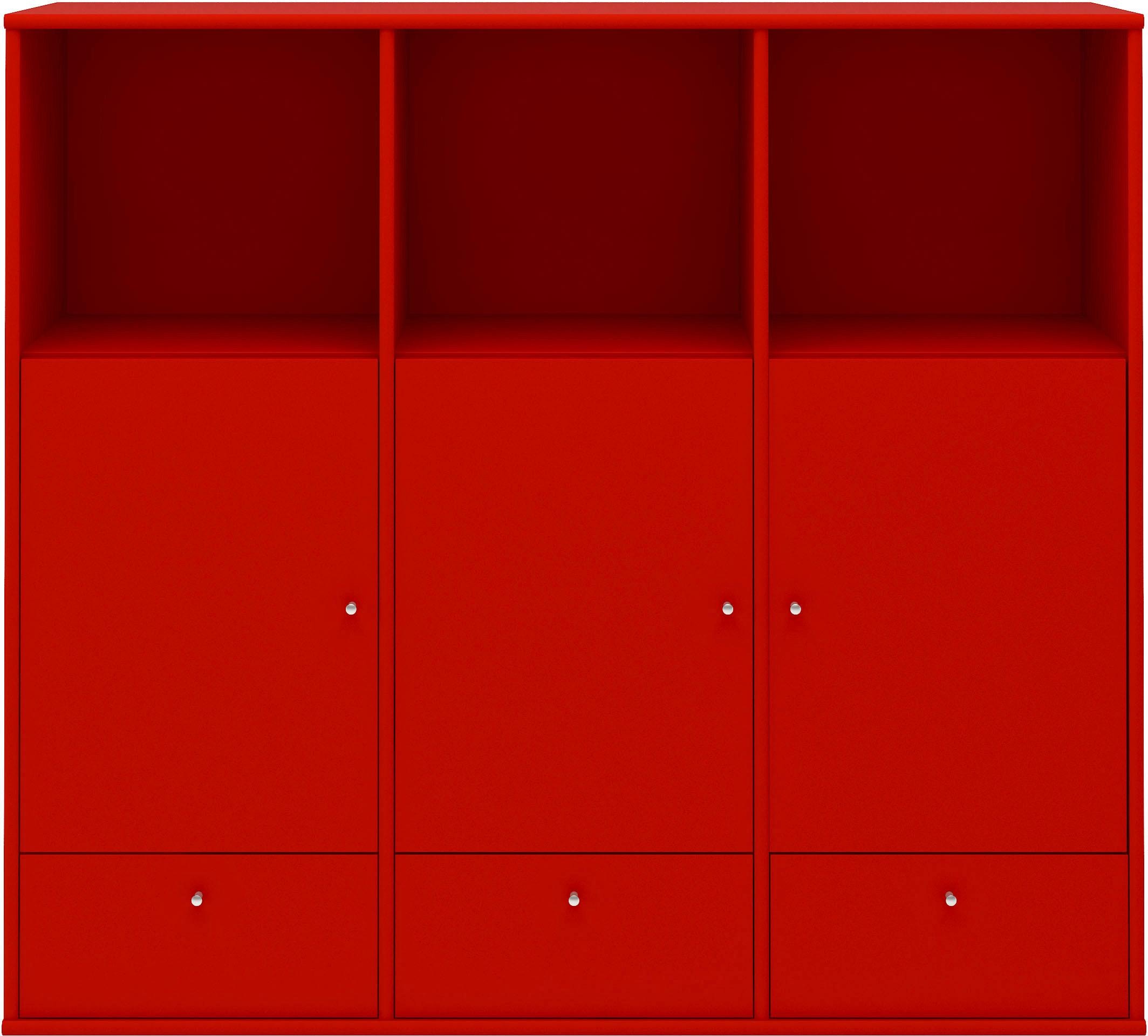Hammel Furniture Highboard "Mistral Hochkommode, Hochschrank", mit Türen und Schubladen, Breite: 133cm, anpassungsbar De