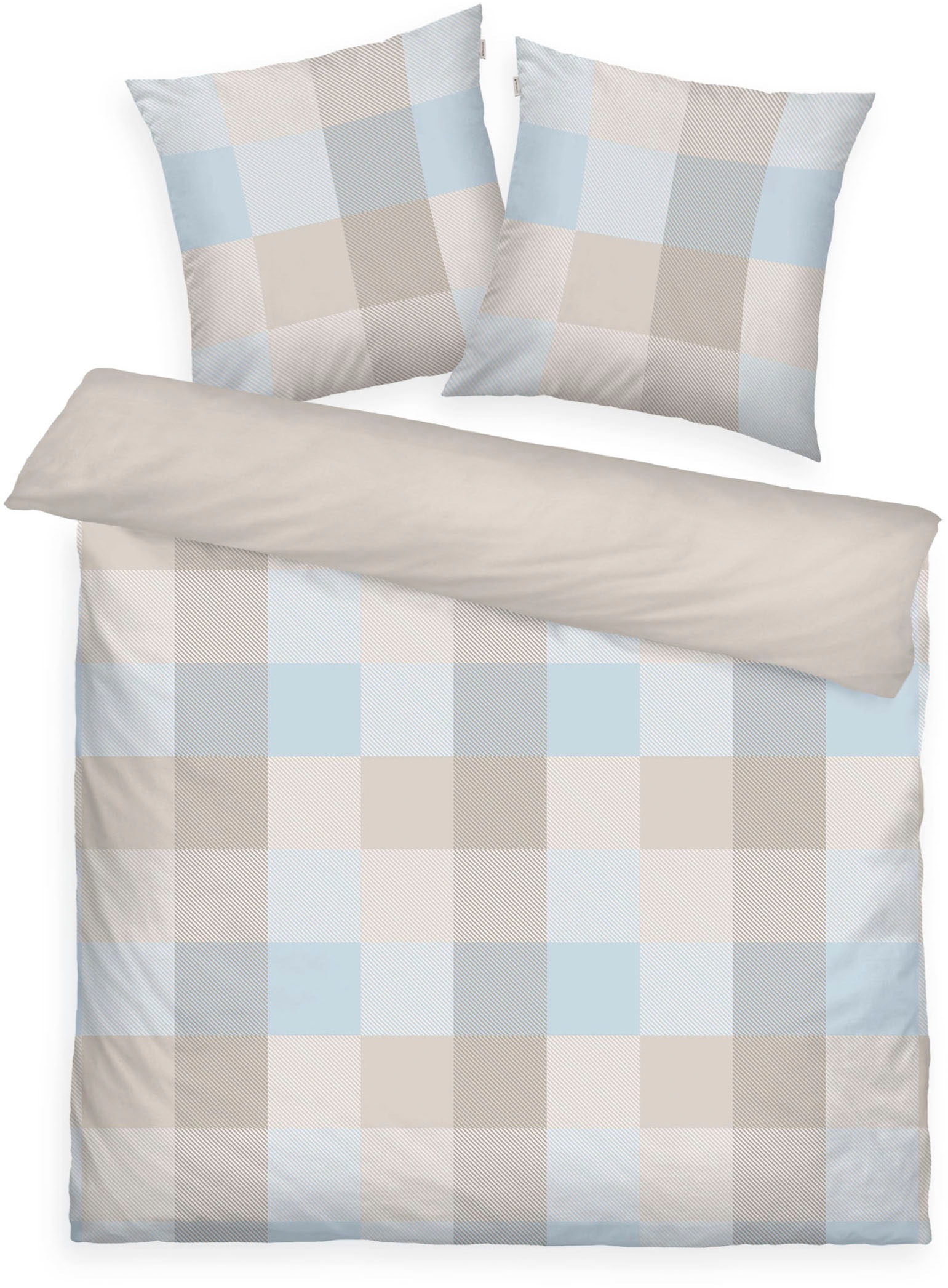 TOM TAILOR HOME Wendebettwäsche "BOLD MOSAIC in Gr. 135x200cm, 155x220cm oder 200x220cm" 3 Stk. new bedroom, gewebtes Label