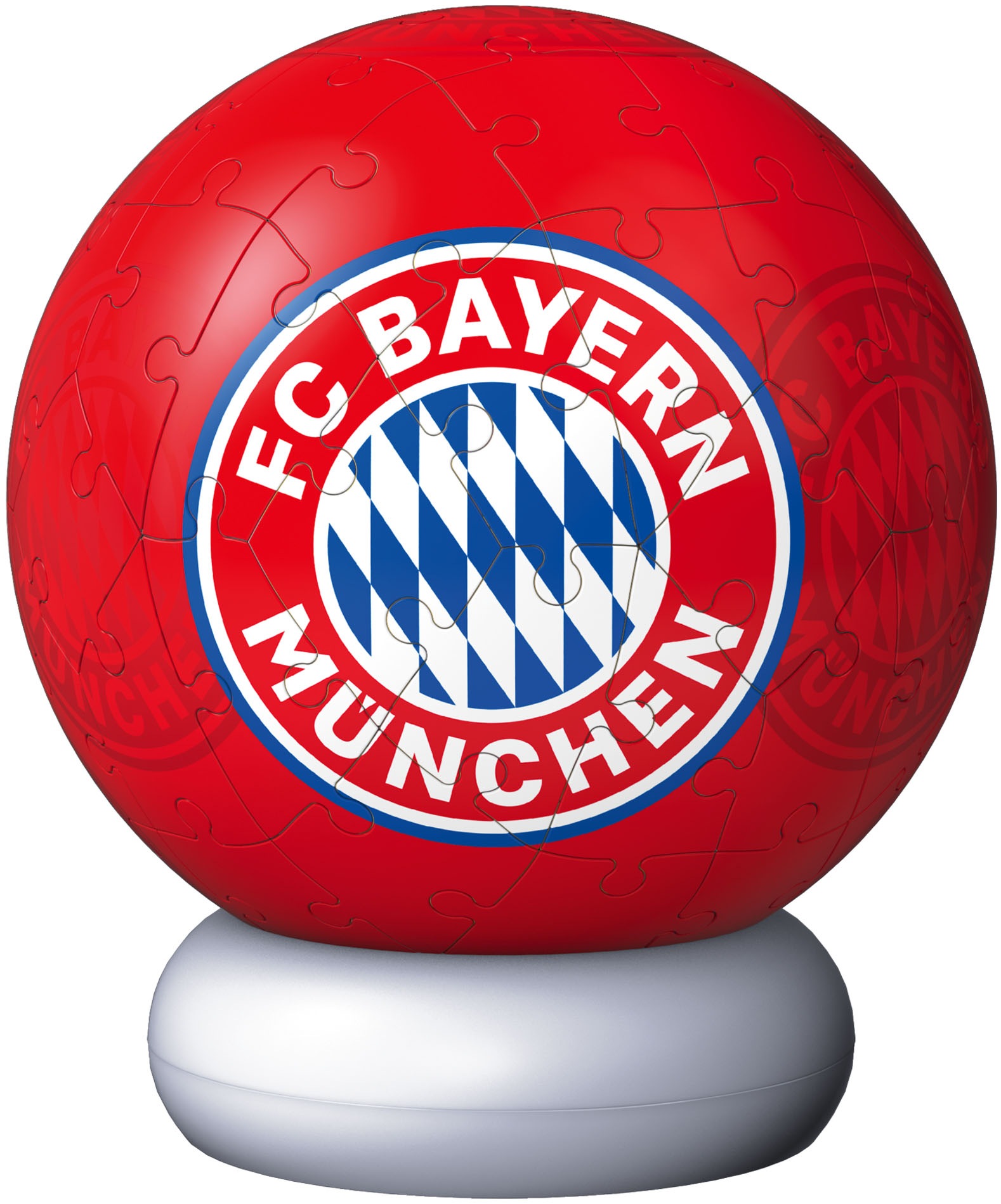 Ravensburger Puzzleball »Nachtlicht FC Bayern München« beleuchtet