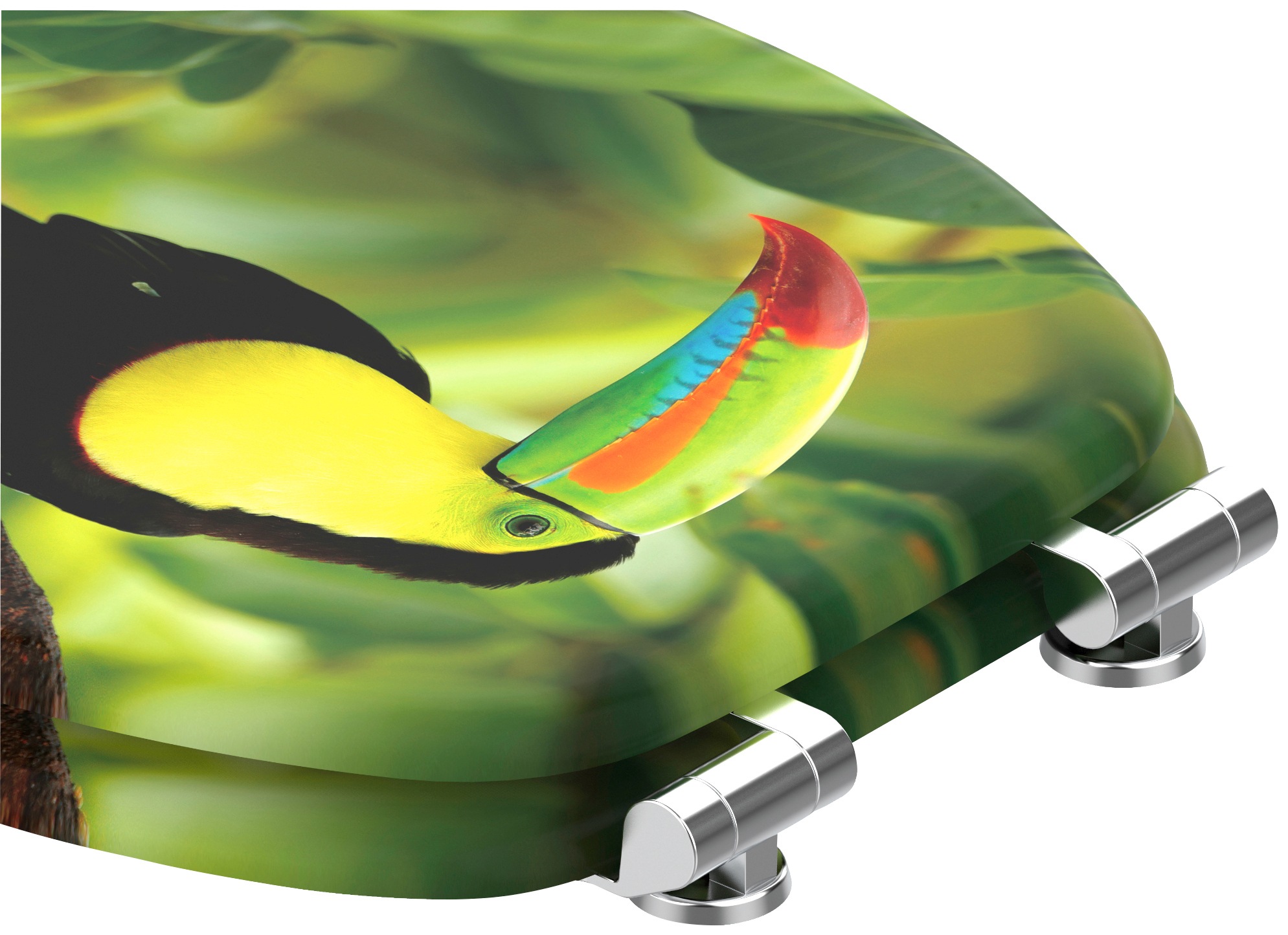 Sanilo WC-Sitz »Toucan« mit Absenkautomatik, BxL: 37,7 x 42,0 - 47,0 cm