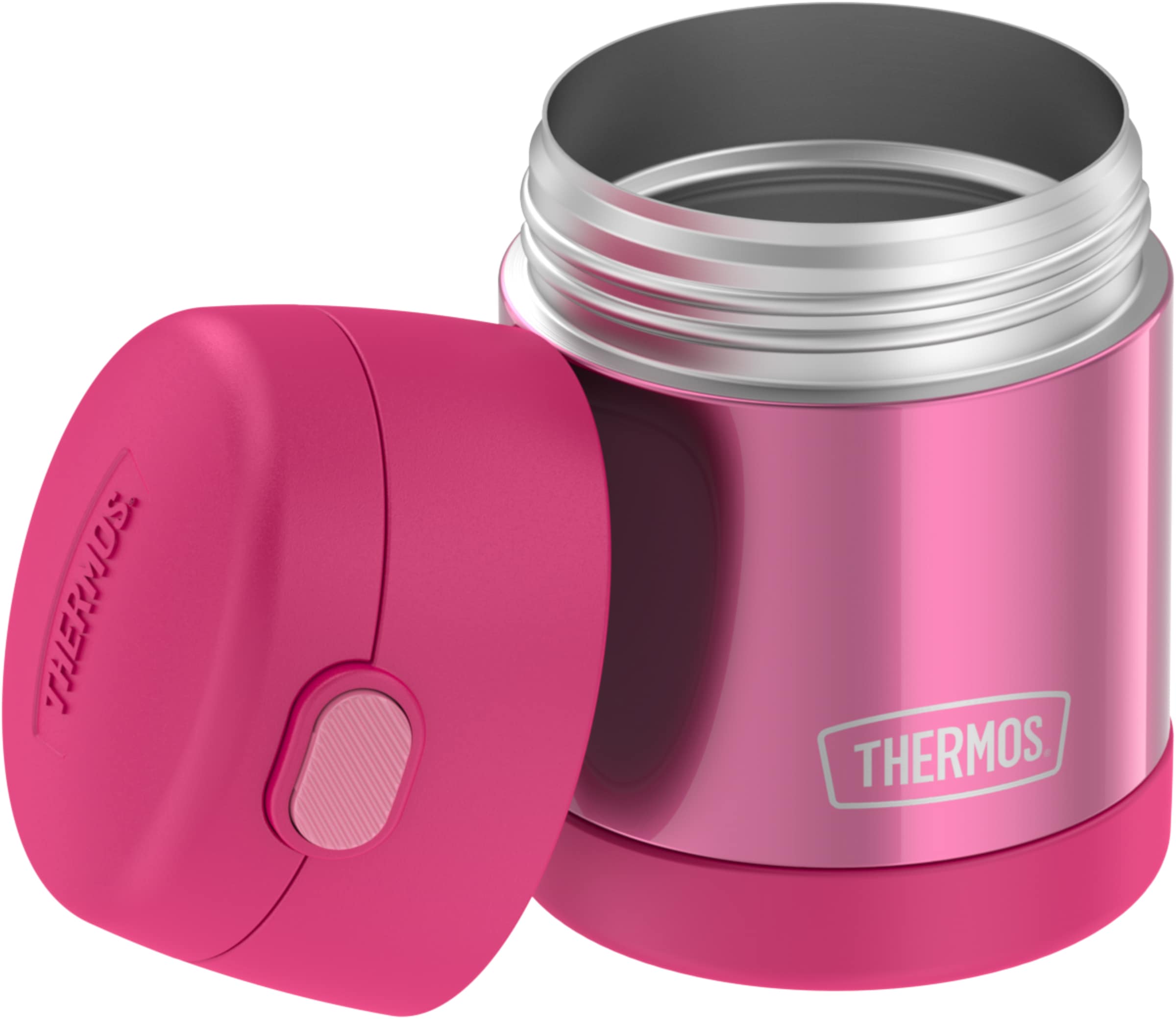 THERMOS Thermobehälter »FUNTAINER FOOD JAR, Thermobehälter für Essen, spülmaschinenfest«, (1 tlg.), 0,3l, 5h heiß & 7h kalt, dicht & auslaufsicher, mit klappbarem Löffel