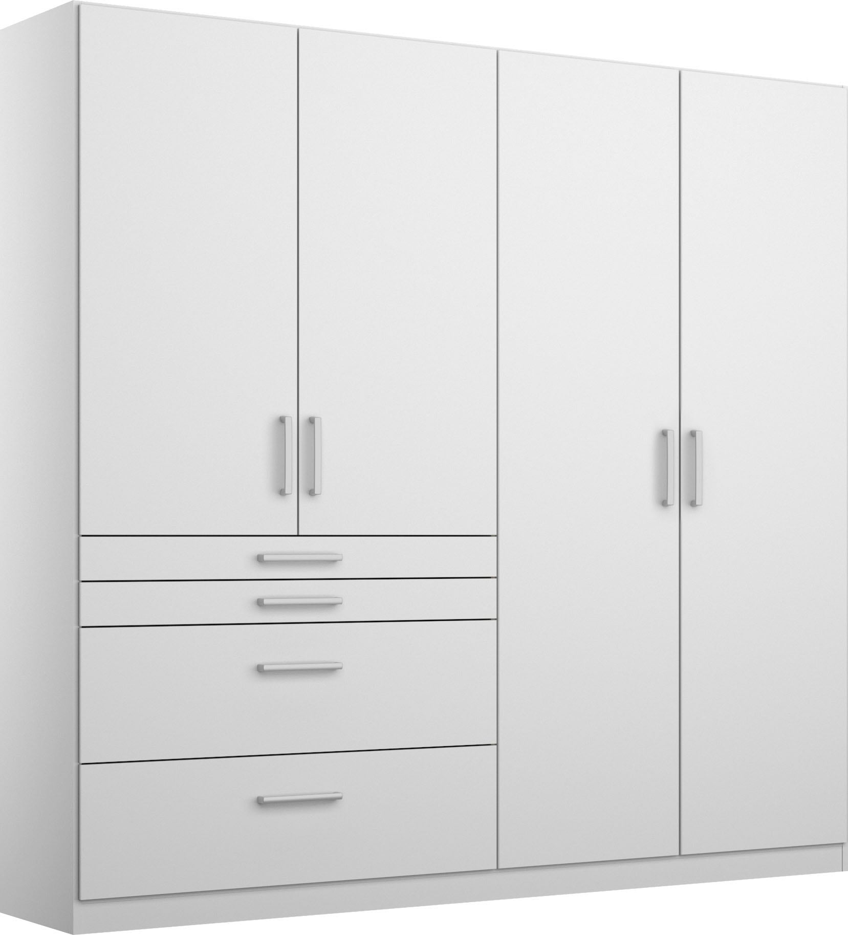 rauch Drehtürenschrank "Kleiderschrank Schrank Garderobe Garderobenschrank HOMBURG" mit viel Stauraum, oberer Schubkasten mit Einteilung MADE IN GERMANY