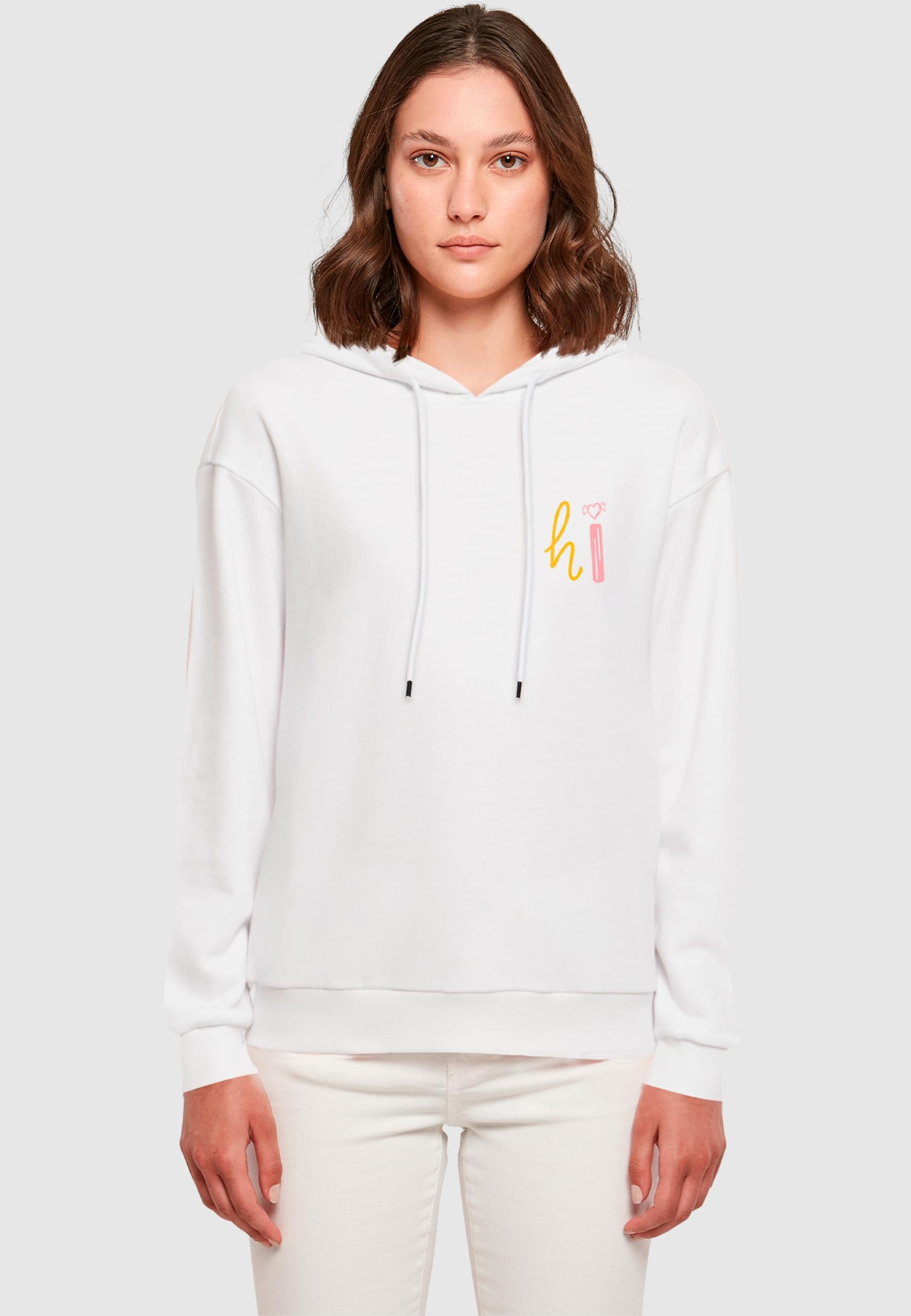 Merchcode Kapuzenpullover »Merchcode Ladies Wording - Hi Everyday Hoody«, (1 tlg.)