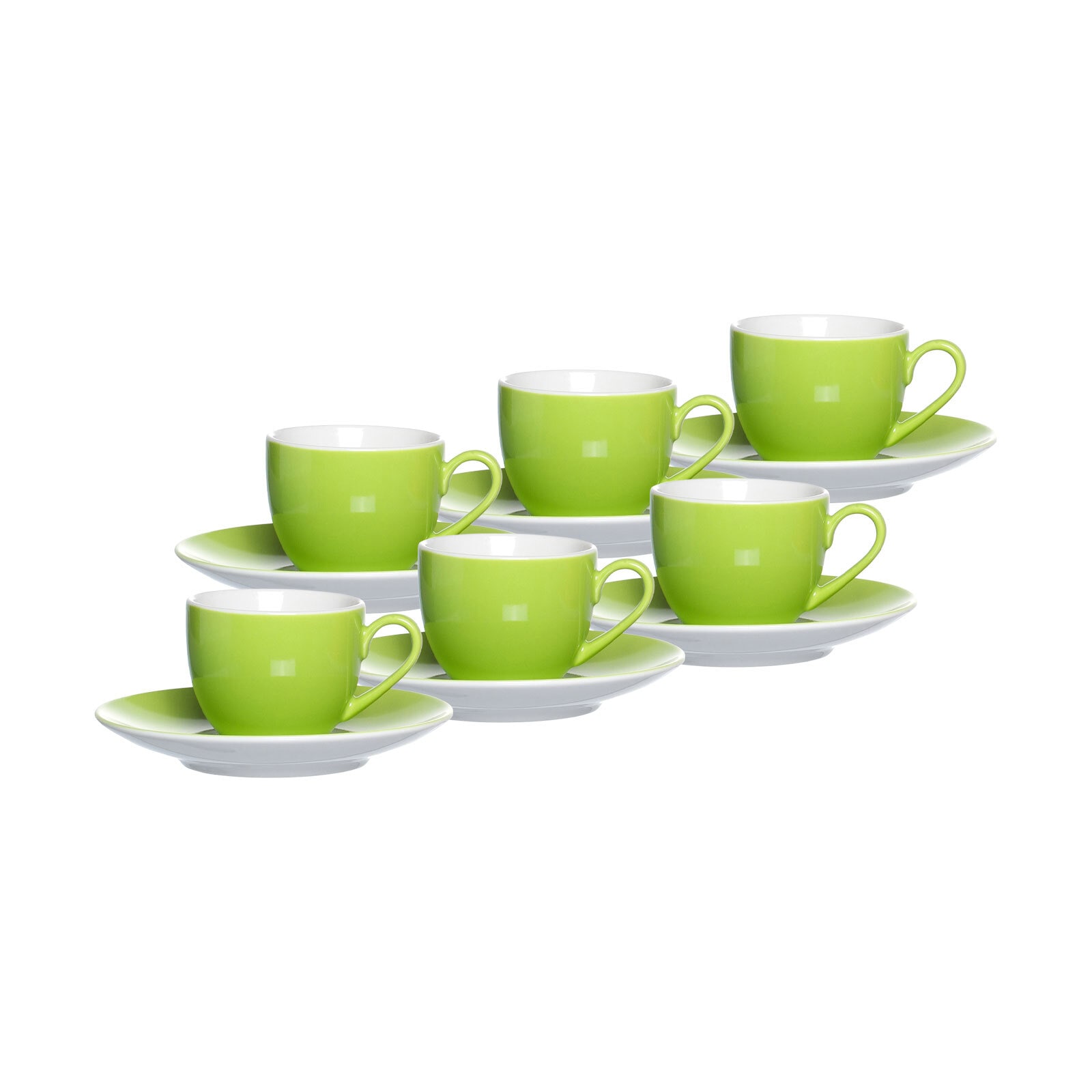 Ritzenhoff & Breker Tasse "Espressotassen und -untertassen Doppio 80 ml 6er günstig online kaufen