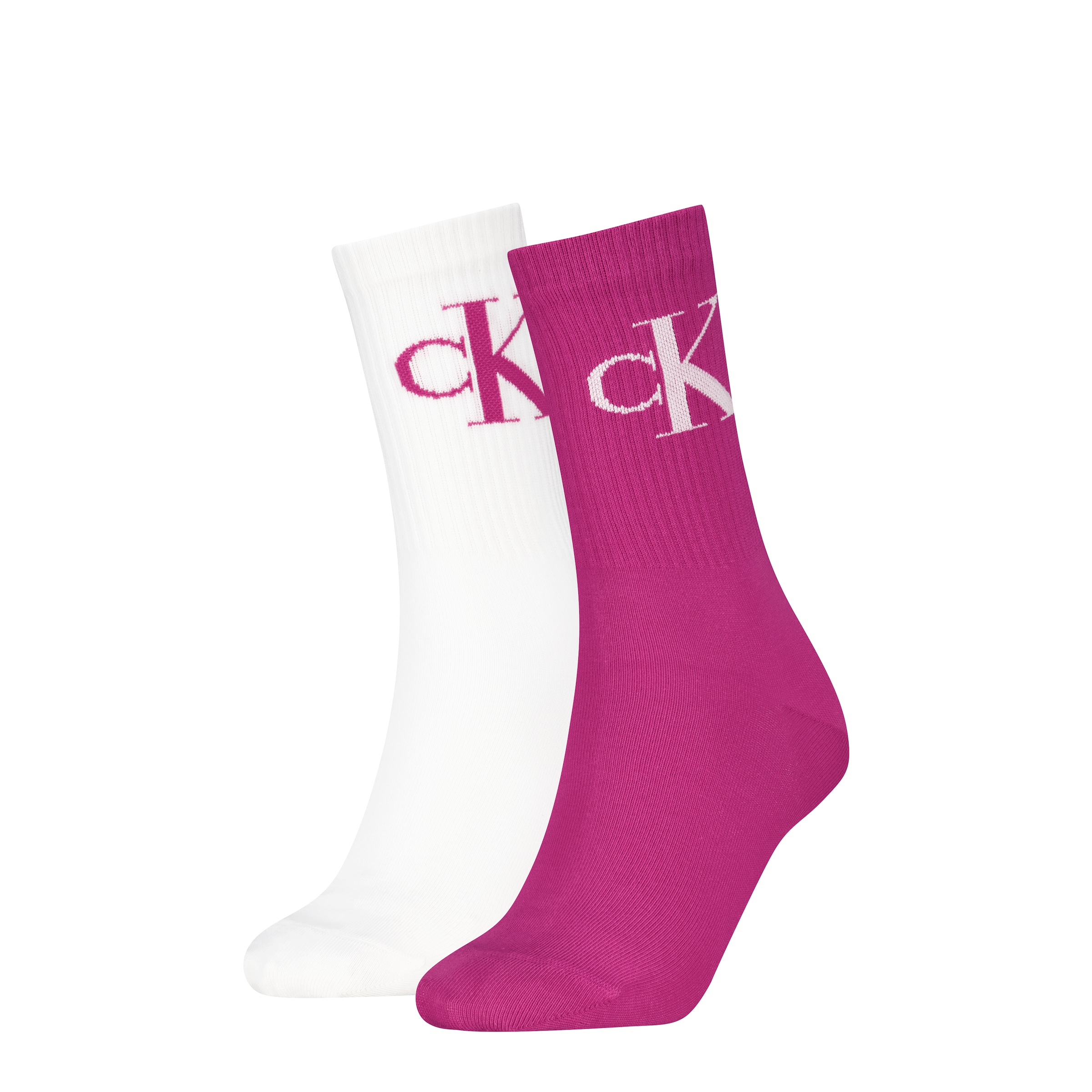 Calvin Klein Jeans Socken "CKJ WOMEN SOCK MONOGRAM" 2 Paar, 2 Paar tlg. mit günstig online kaufen