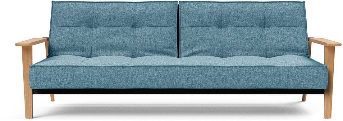 INNOVATION LIVING ™ Schlafsofa "Splitback Frej, Sofa mit Funktion, bequem mit Federkernunterfederung" mit stabilen Armlehnen, in skandinavischem Design