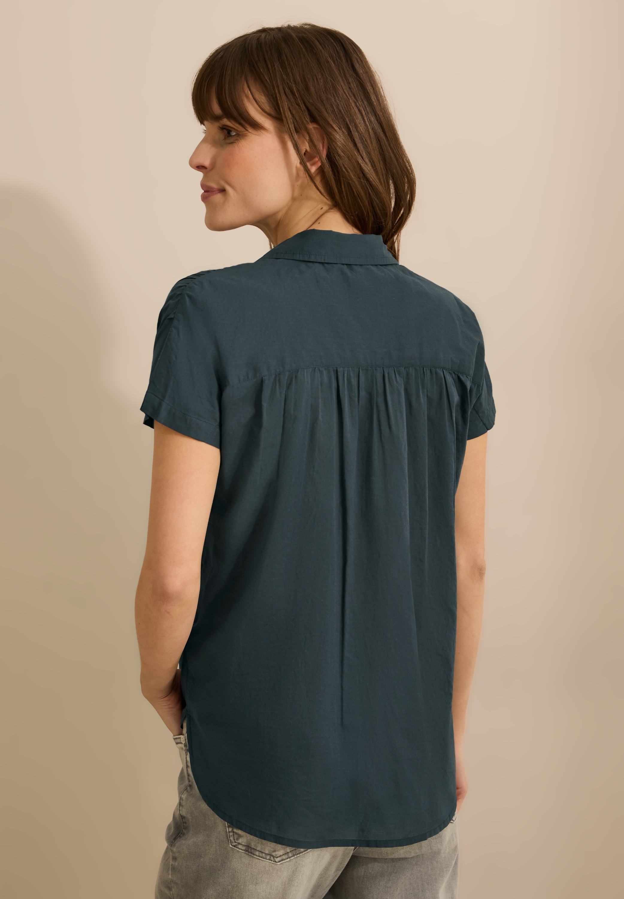 Cecil Hemdbluse, aus reiner Baumwolle