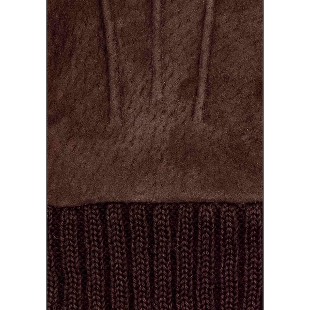 KESSLER Lederhandschuhe »Liv«, (2 St.), mit Woll-Anteil für kaufen | BAUR