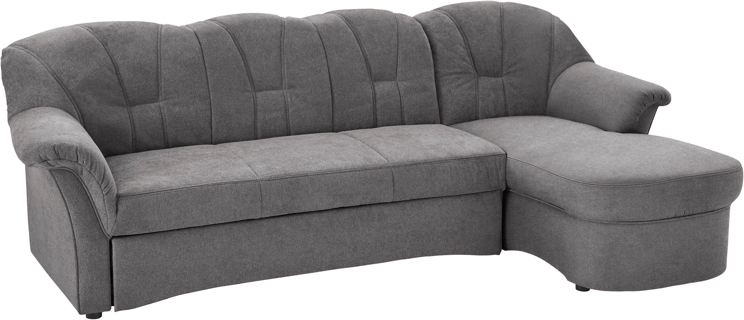 DOMO collection Ecksofa Papenburg L-Form, in großer Farbvielfalt, wahlweise mit Bettfunktion