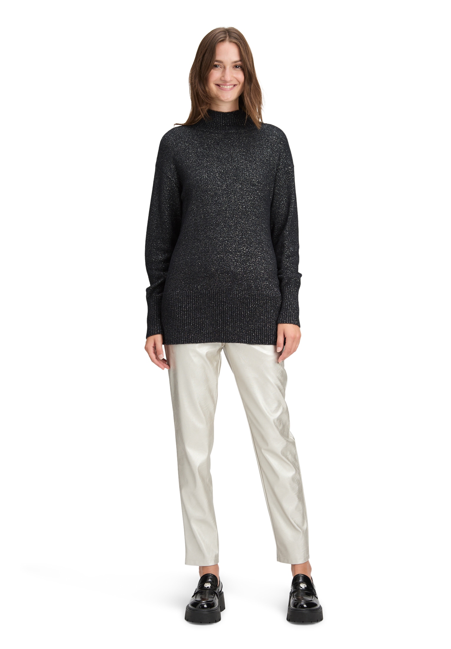 Betty&Co Strickpullover »Damen mit Lurexfaden« 1 Stk.