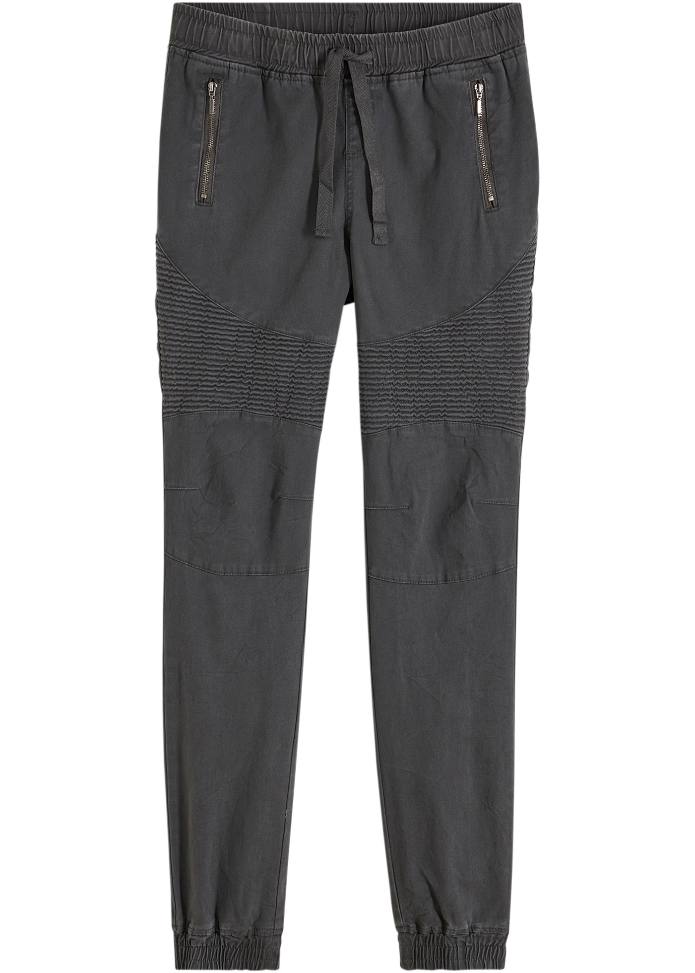 bonprix Stoffhose »Hose mit Biker-Details«  Hose mit Biker-Details