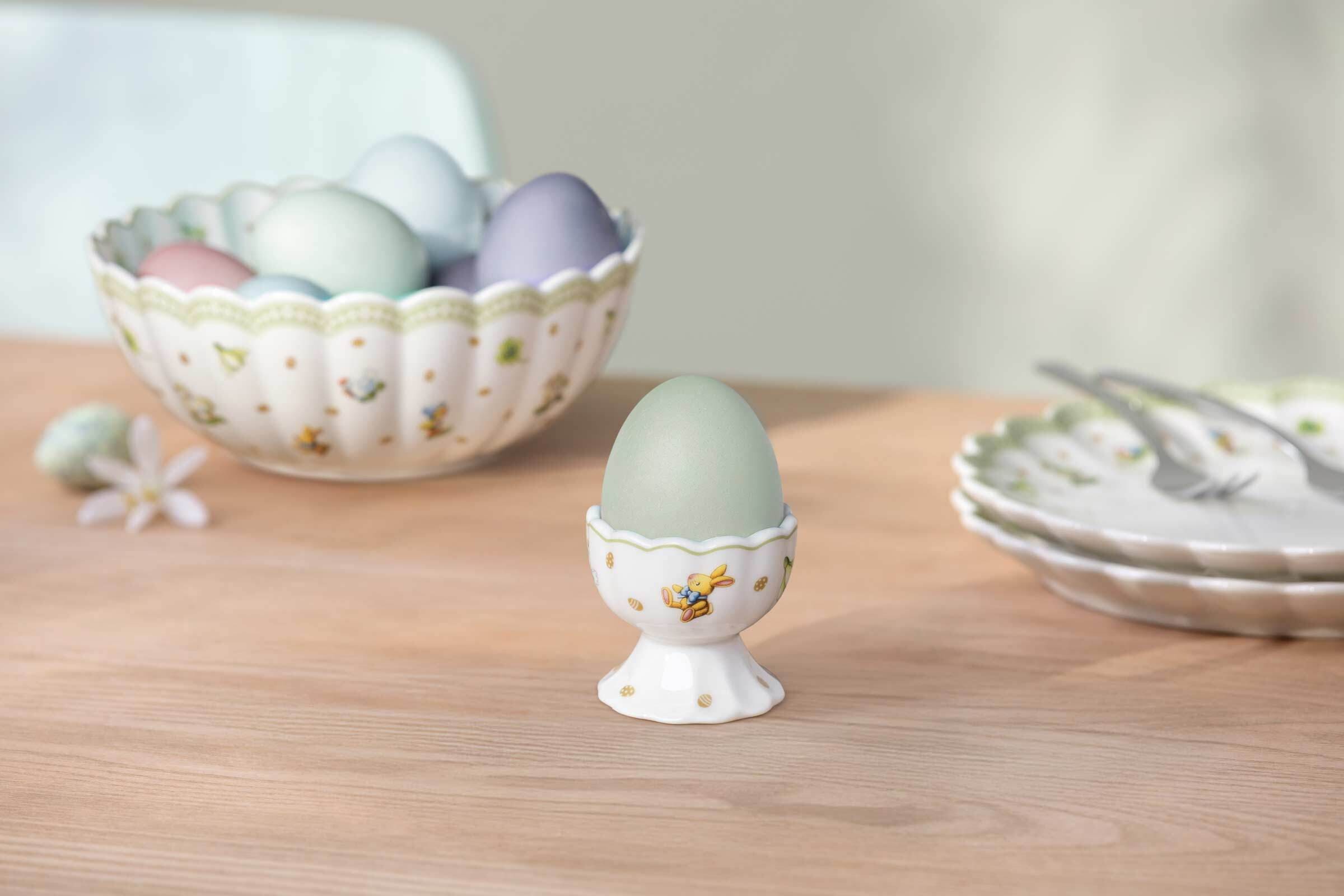 Villeroy & Boch Eierbecher »Eierbecher Easter Delight ø 4,8 cm 6er Set grün« Mikrowellengeeignet