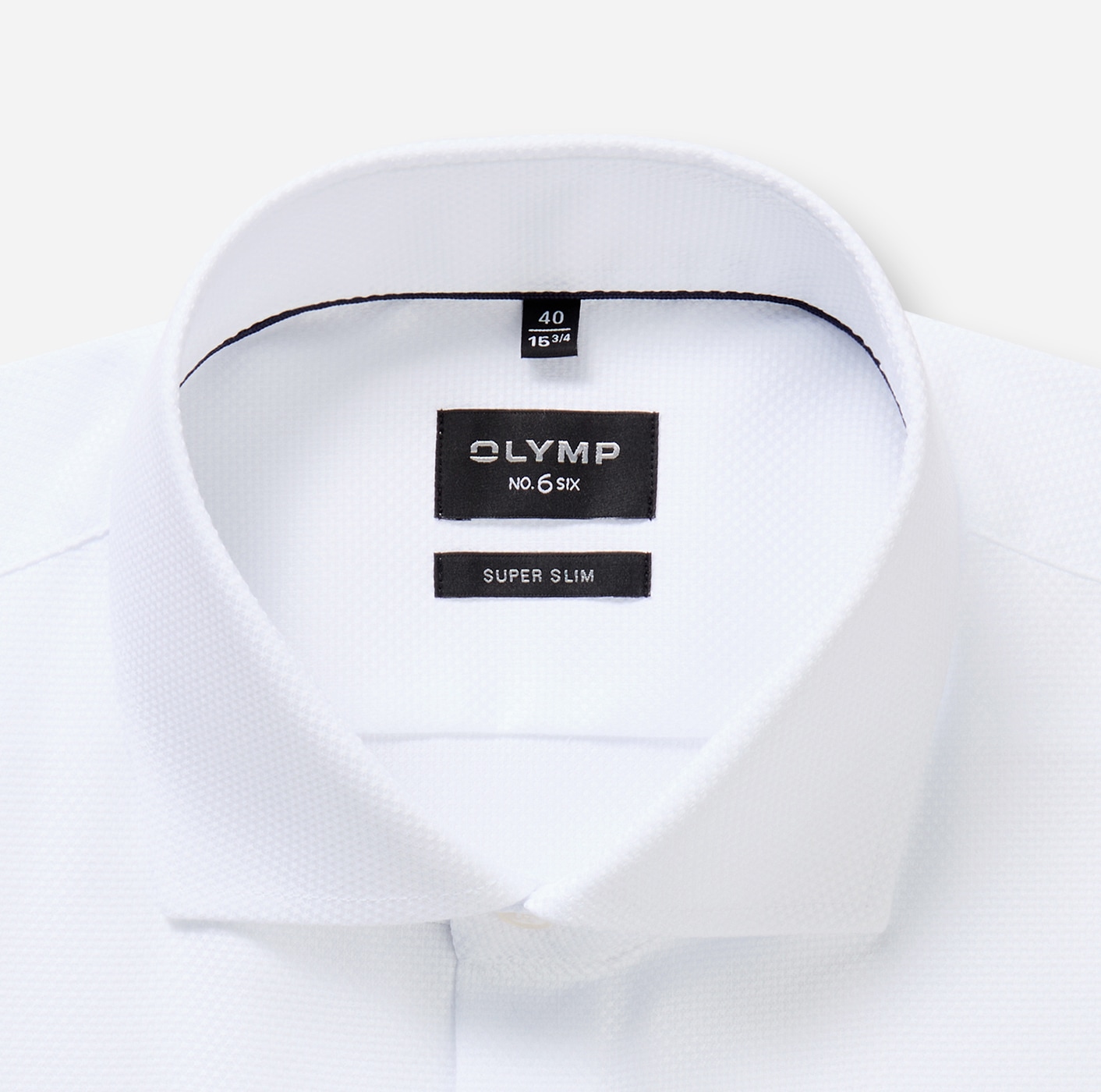 OLYMP Langarmhemd »No 6 six« Royal Kentkragen, Businesshemd, super slim fit