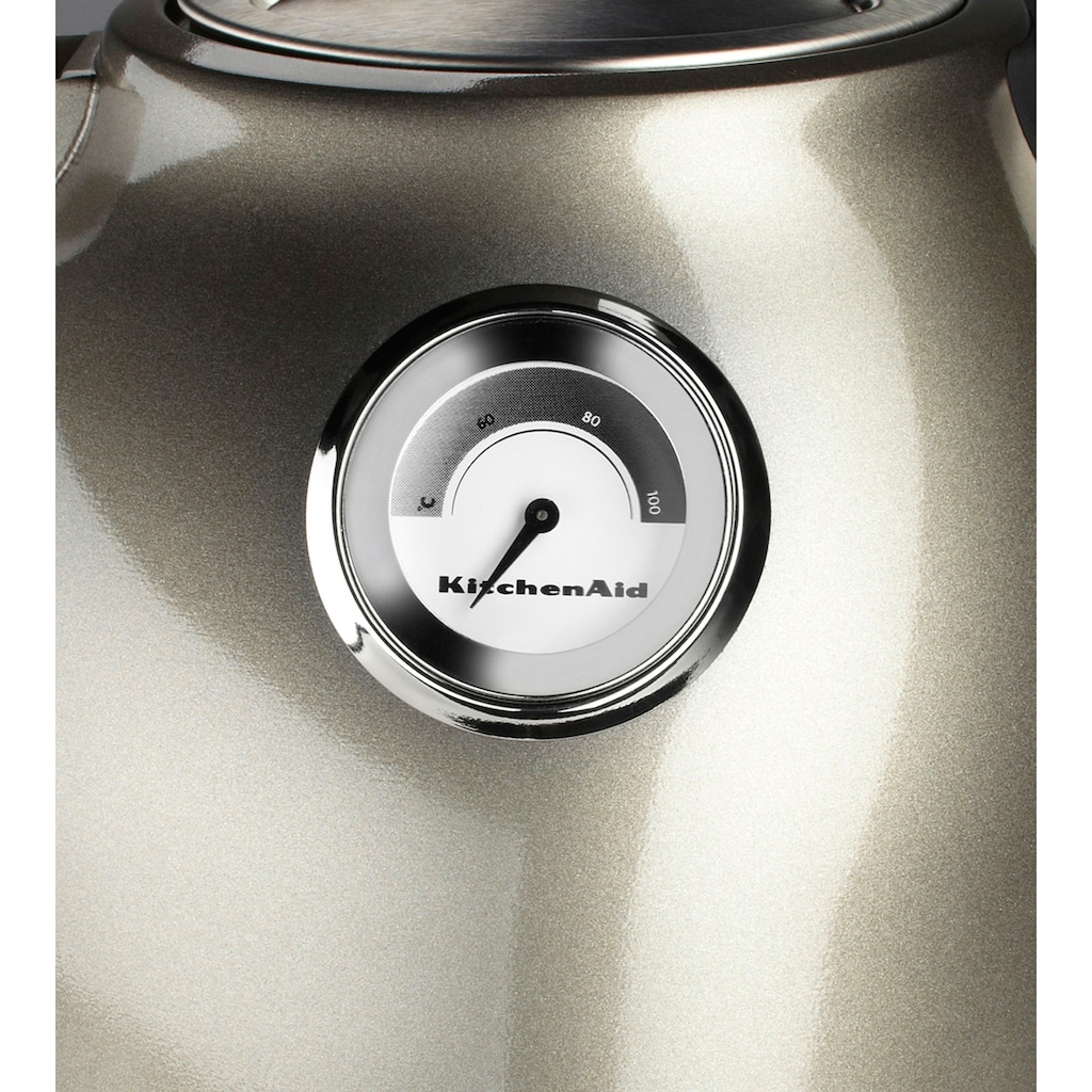 KitchenAid Wasserkocher »5KEK1522EMS MEDALLION-SILBER«, 1,5 l, 2400 W