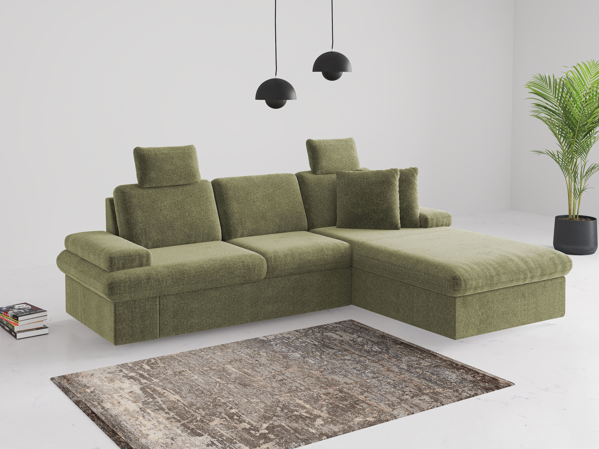 sit&more Ecksofa "Moreno", mit Armteilverstellung,wahlweise mit Bettfunktio günstig online kaufen