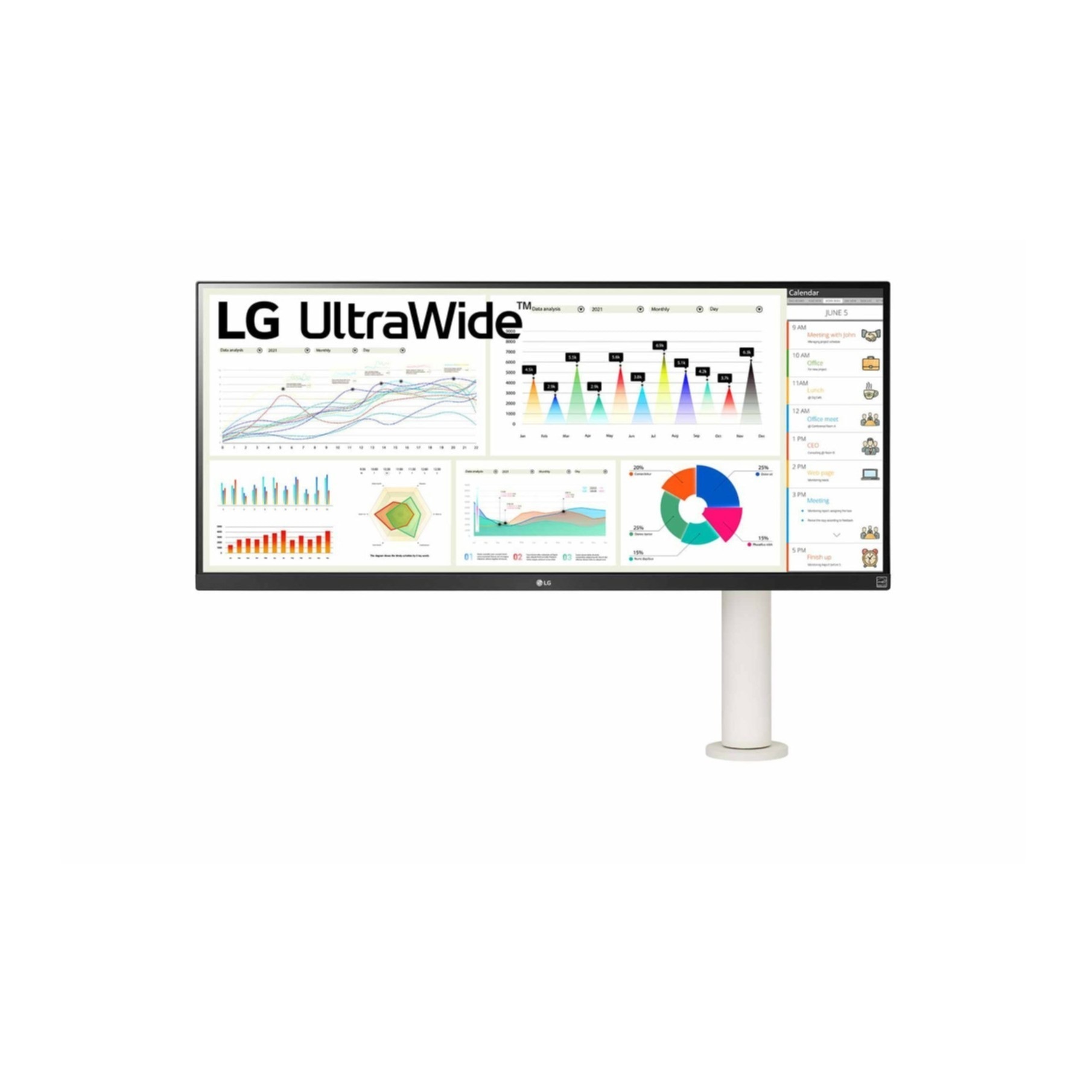 LG LED-Monitor »34WQ68X«, 87 cm/34 Zoll, 2560 x 1080 px, UWQHD, 5 ms Reaktionszeit, 60 Hz