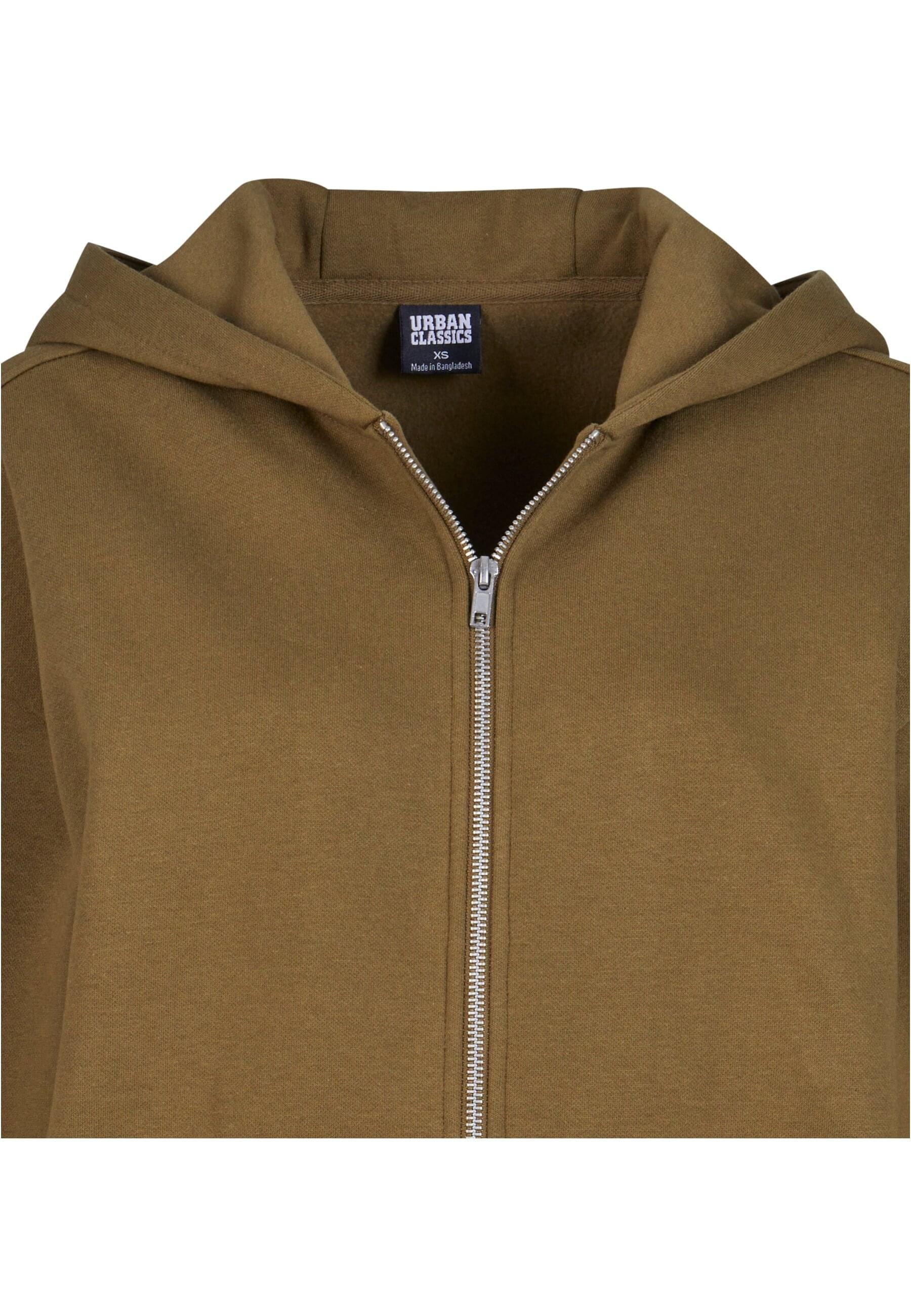 URBAN CLASSICS Sweatjacke »Urban Classics Damen Ladies Oversized Zip Hoody«