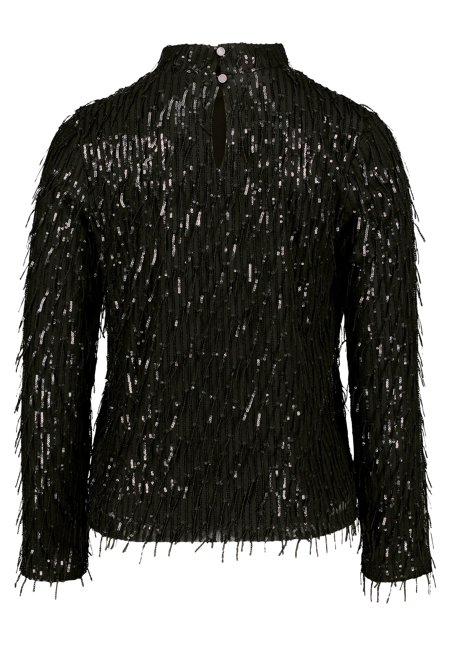 Thumbnail - Cartoon Schlupfbluse "Damen mit Pailletten"