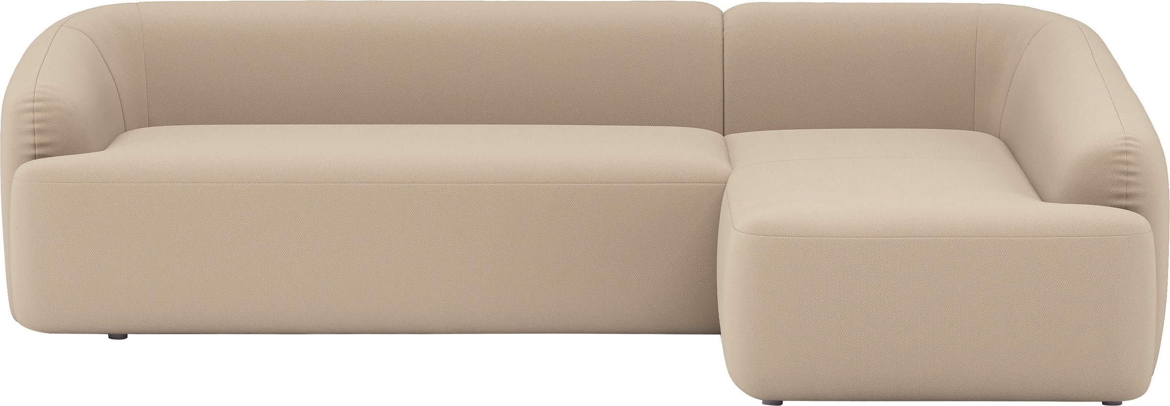 Ecksofa »Nergal, Einzelsofa oder L-Form«, Modernes Design, schlichte Optik, stilvoller...