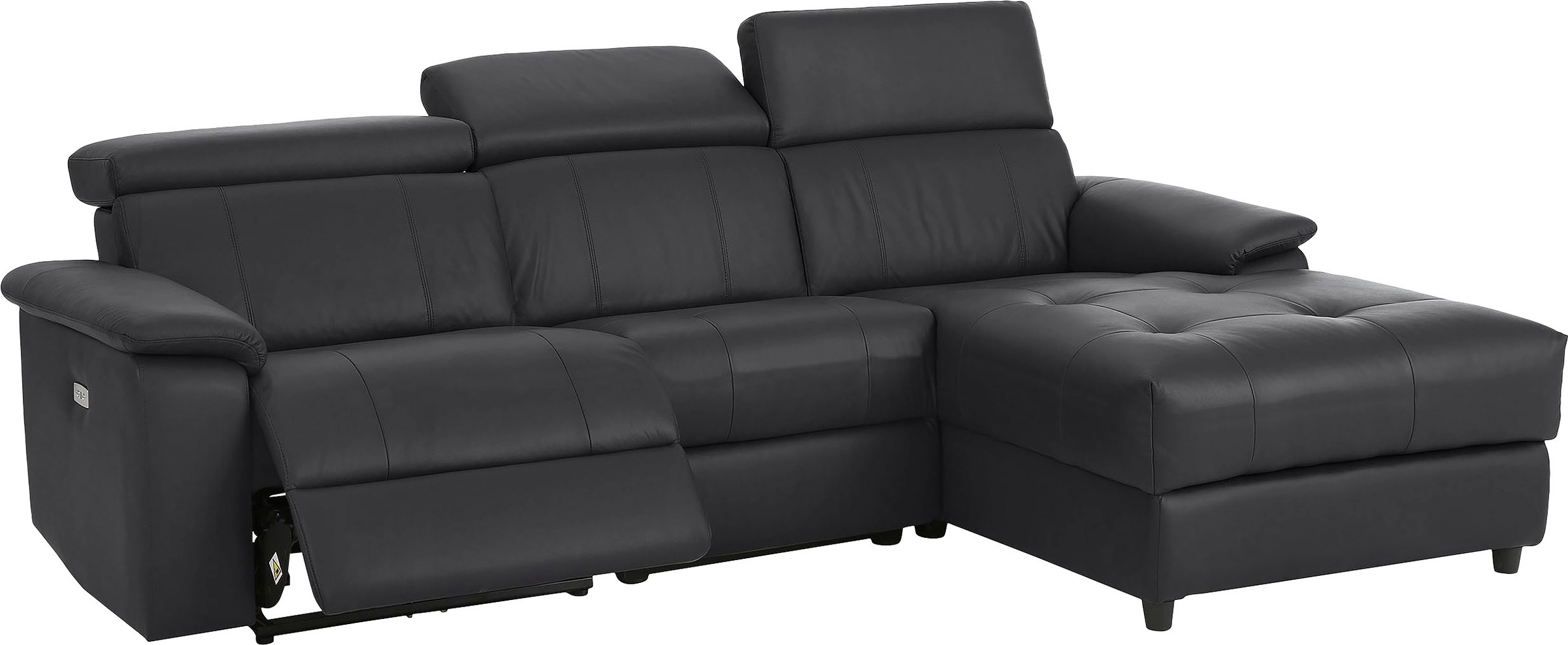 Home affaire Ecksofa »Binado, L-Form,«, mit manueller oder elektrischer Relaxfunktion mit USB-Anschluss