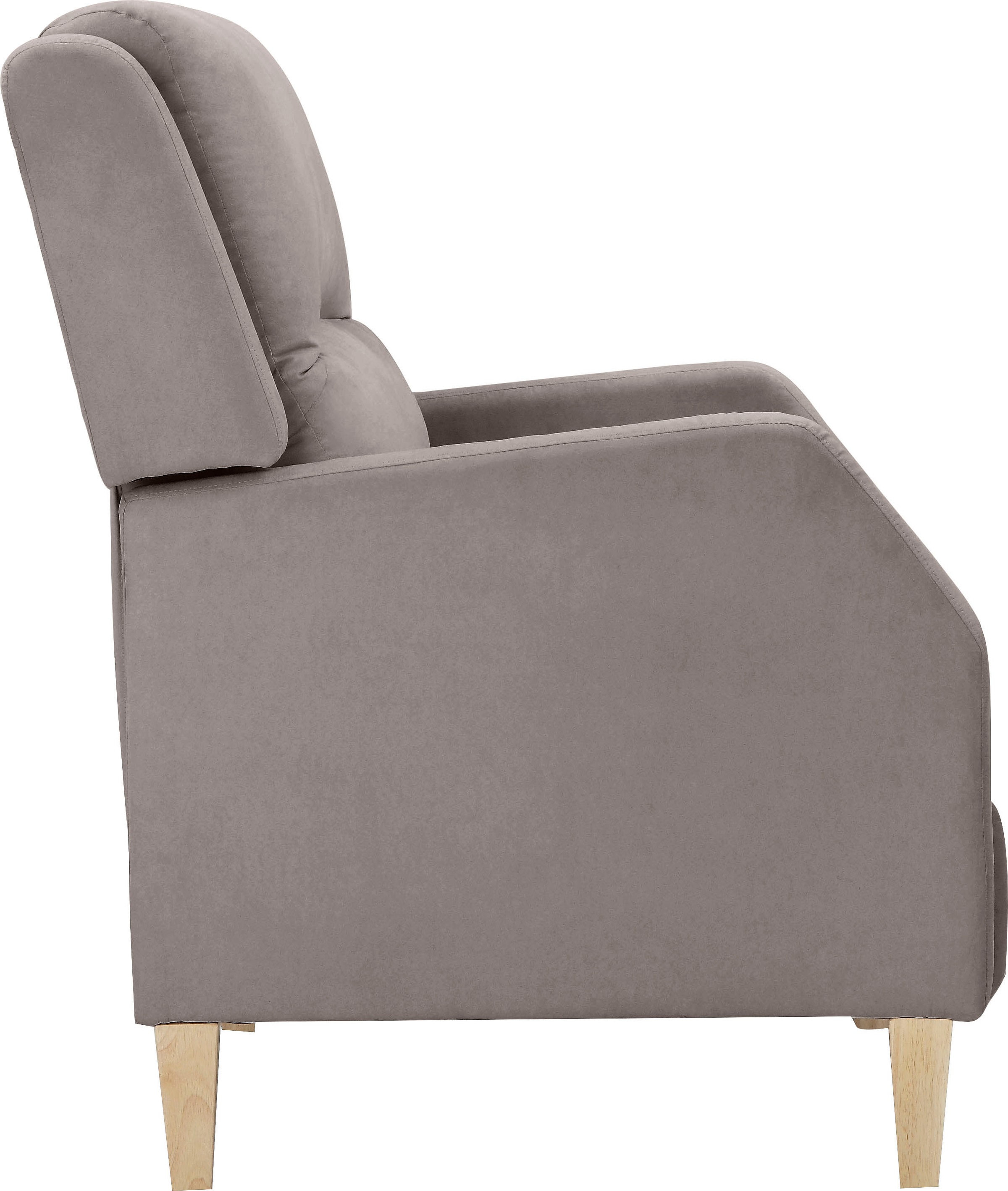 Home affaire Relaxsessel »Tholey, TV-Sessel, mit Schlaffunktion,«, (1 St.), mit Verstellung, Sitz und Rücken gepolstert, Sitzhöhe 51cm