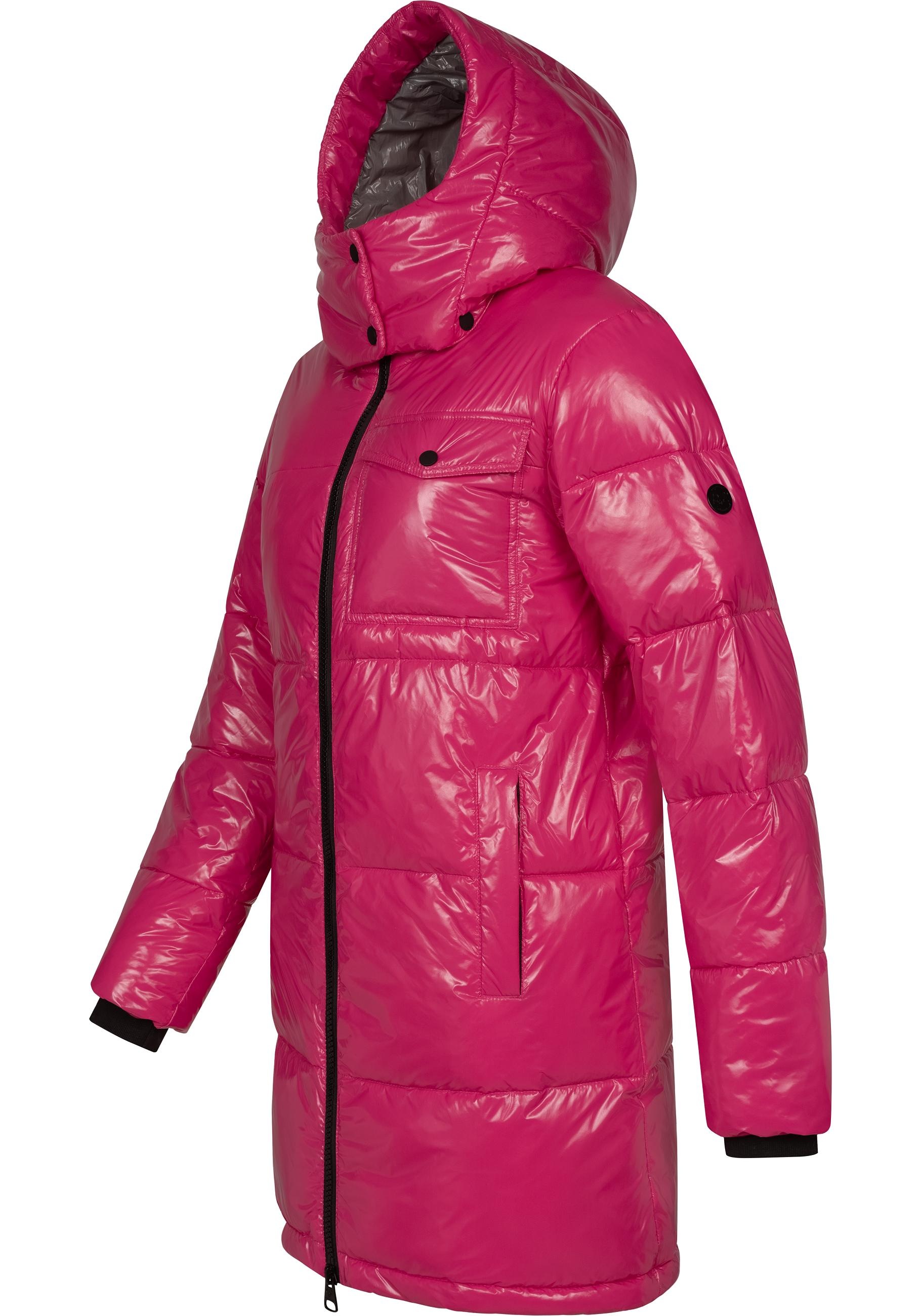 Ragwear Wintermantel "Roobie Long", super stylischer, gänzender Damen Stepp günstig online kaufen