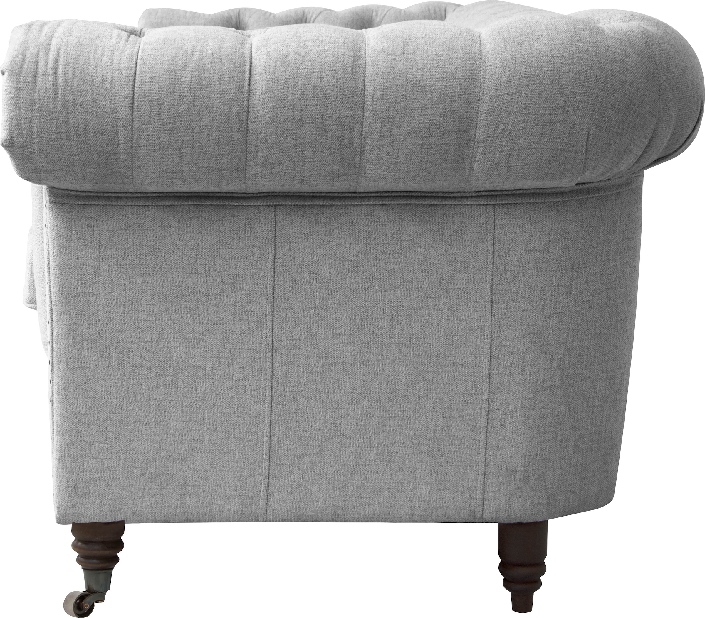 Home affaire Chesterfield-Sofa »Aarburg«, aufwändige Knopfheftung und Ziernägel im Chesterfield-Design