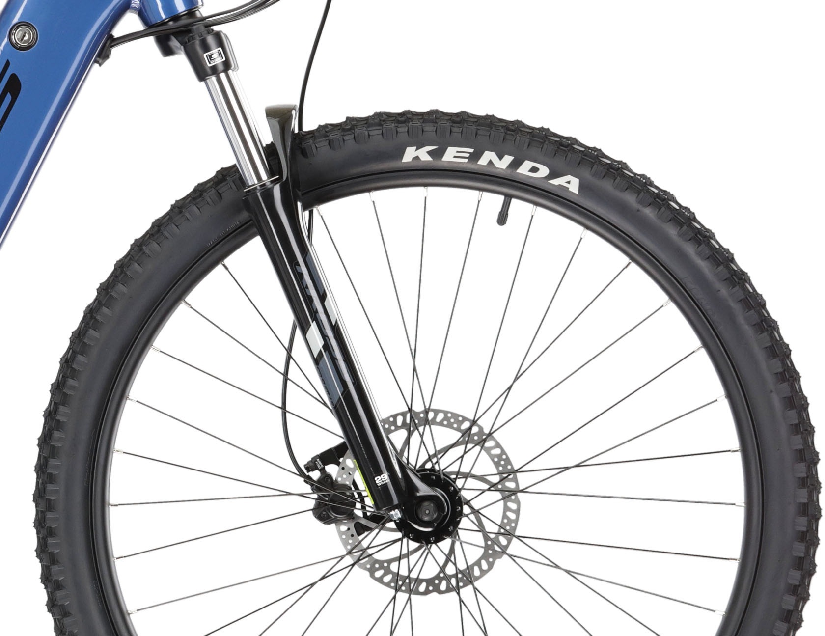 Kross E-Bike »E-MTB Hexagon Boost 3.0 29 Zoll blau«, 8 Gang, Shimano, ACERA M360, Mittelmotor 250 W