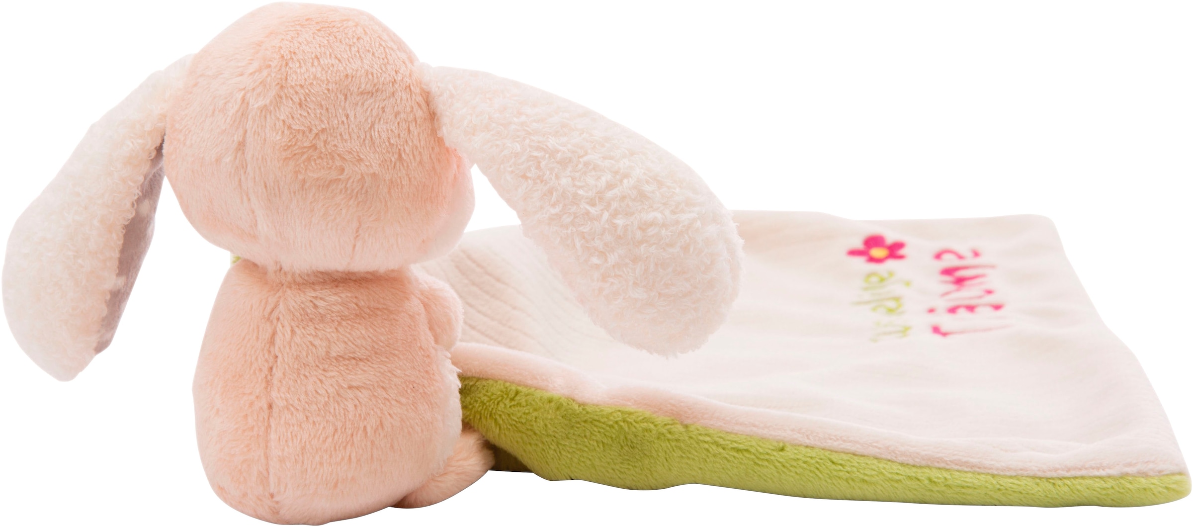 Nici Schmusetuch »My First NICI, Schmusetuch mit Kuscheltier Hase, Kuschelige Träume«, mit aufgestickter Botschaft