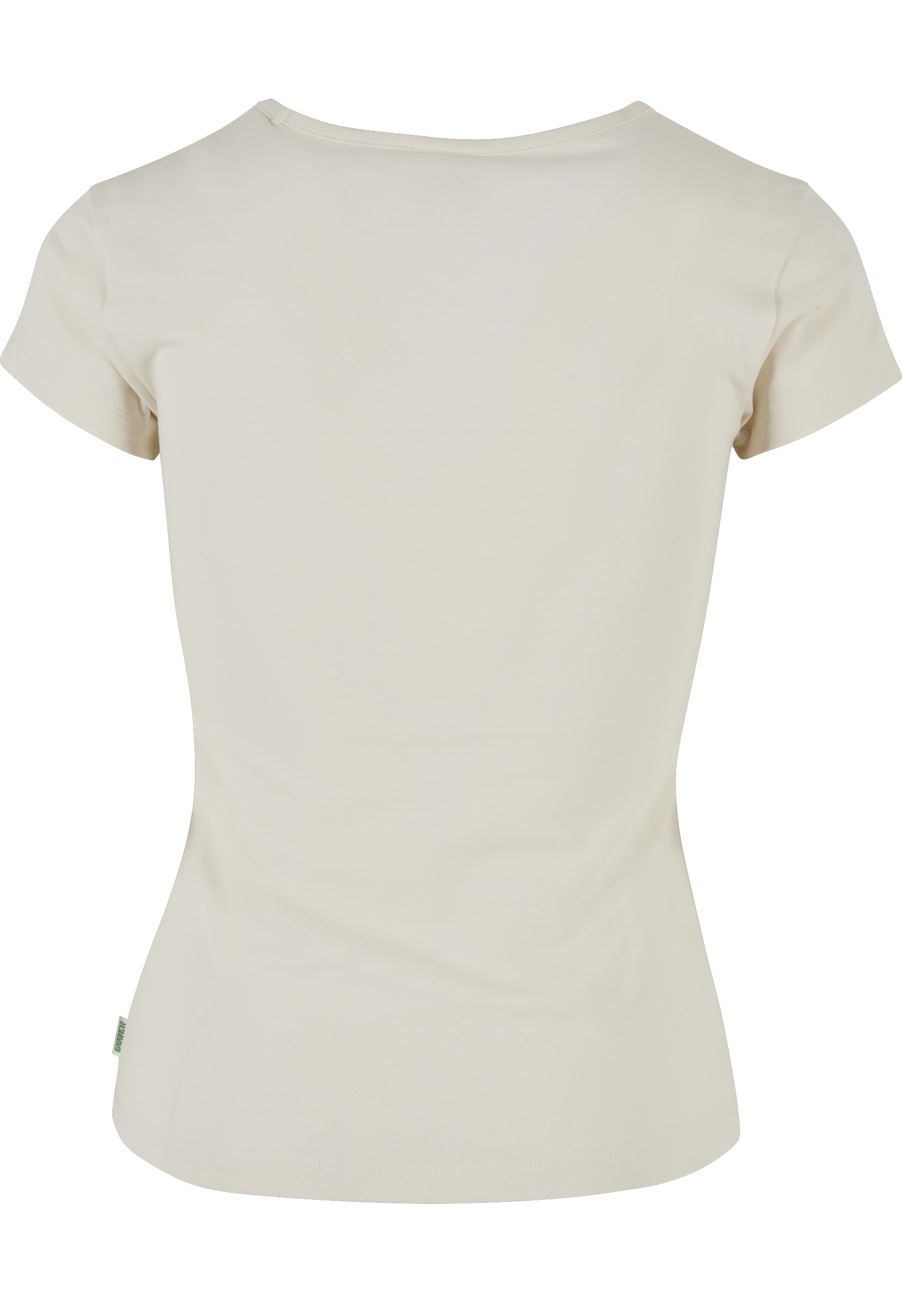 URBAN CLASSICS T-Shirt »Urban Classics Damen Ladies Organic Asymmetric Neckline Tee« 1 Stk.
