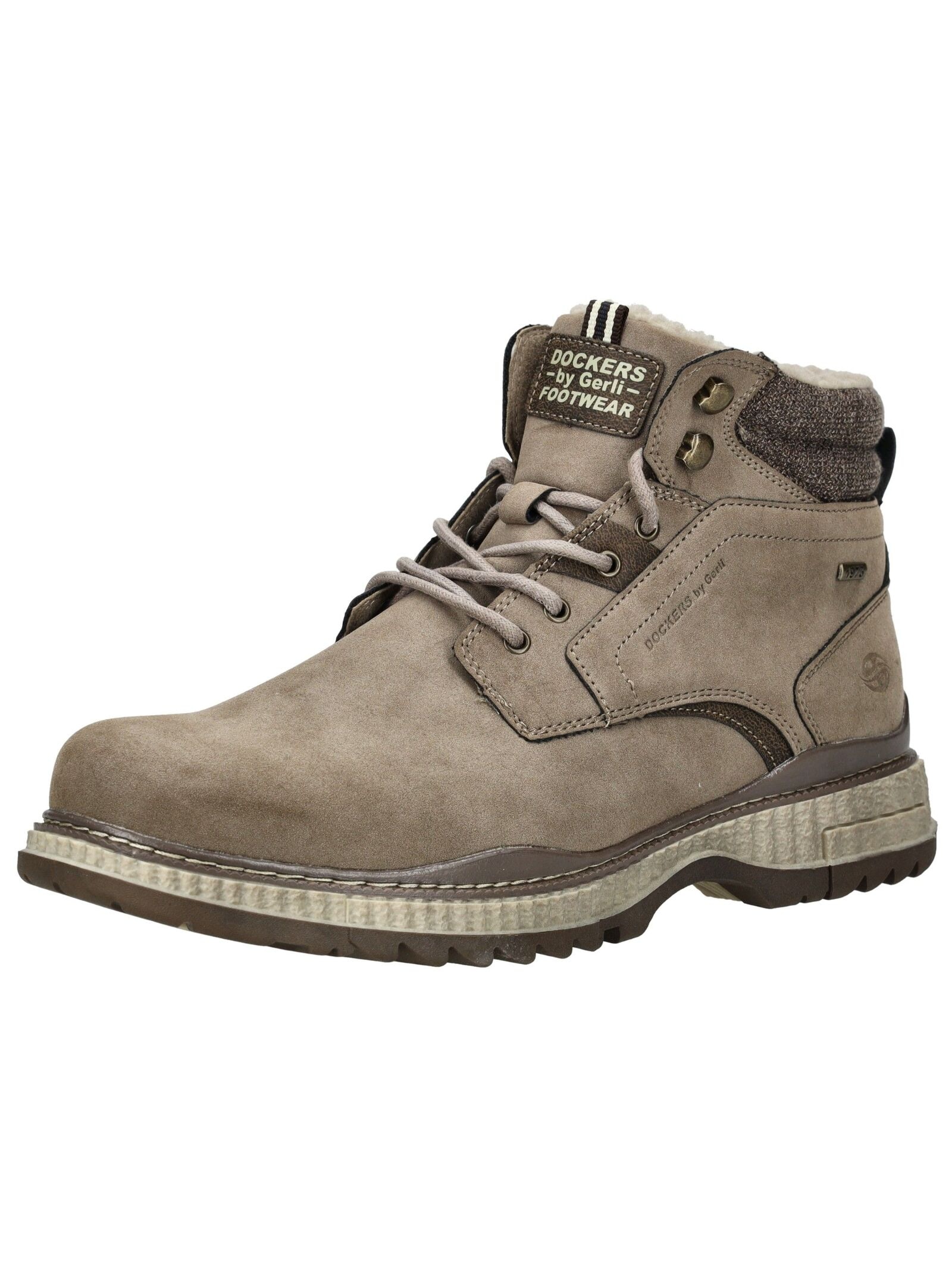 Dockers by Gerli Schnürstiefelette "Dockers by Gerli Stiefelette Lederimita günstig online kaufen