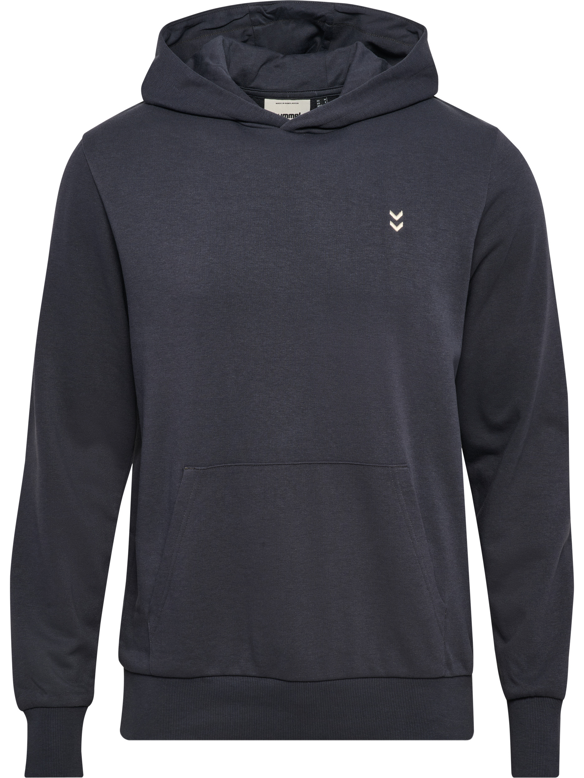 hummel Kapuzensweatshirt "HMLPULSE SWEAT HOODIE", mit gesticktem Chevron-Logo, aus weichem Sweatstoff