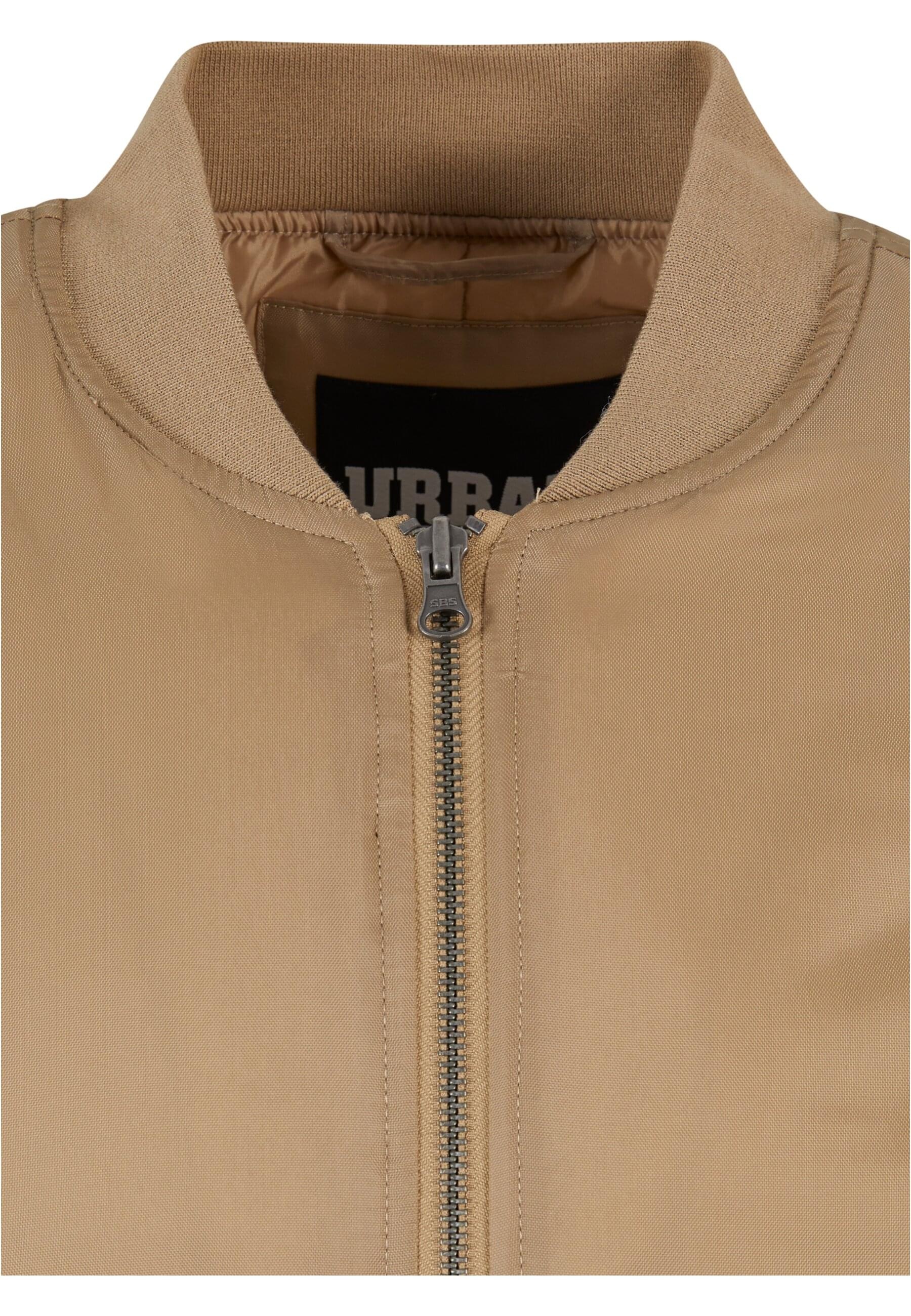 URBAN CLASSICS Anorak »Urban Classics Herren Basic Bomber Jacket«, (1 St.), ohne Kapuze