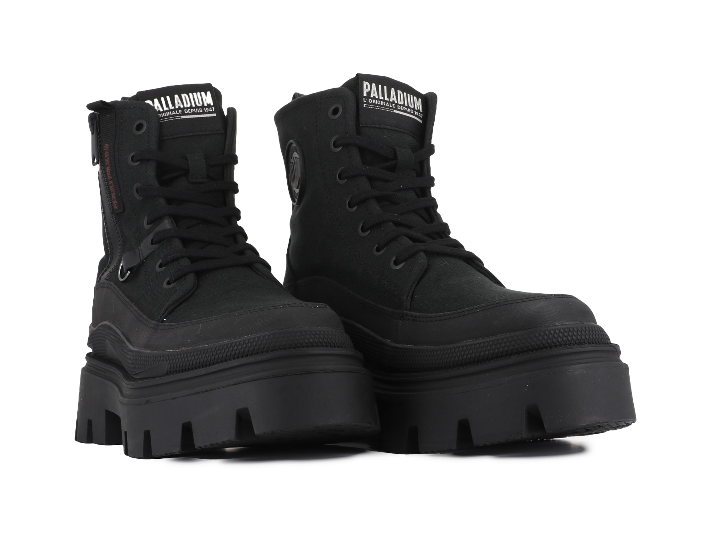 Palladium Schnürboots "PALLASQUAD ZIP TX", Chunky Boots, Schnürstiefel mit günstig online kaufen