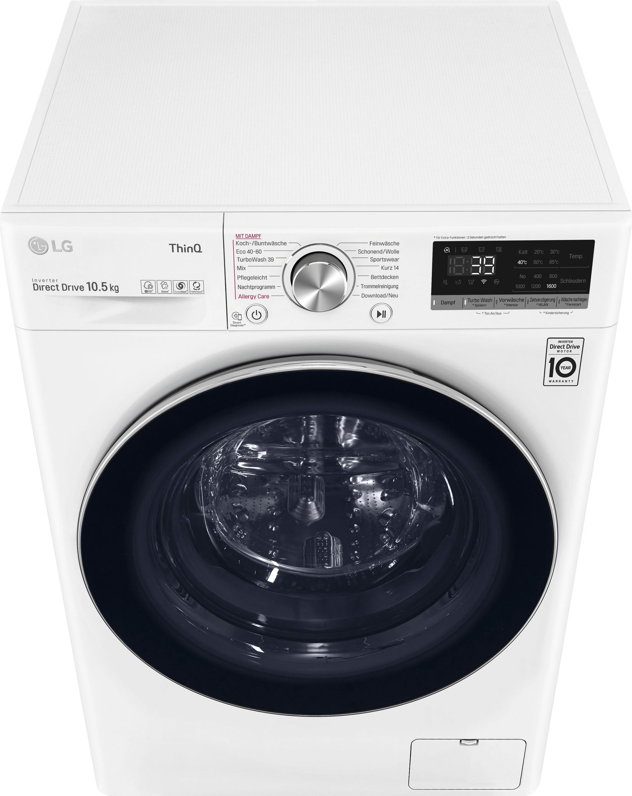 LG Waschmaschine »F4WR7012«, 11 1400 kg, BAUR | 7, U/min Serie online F4WR7012, kaufen