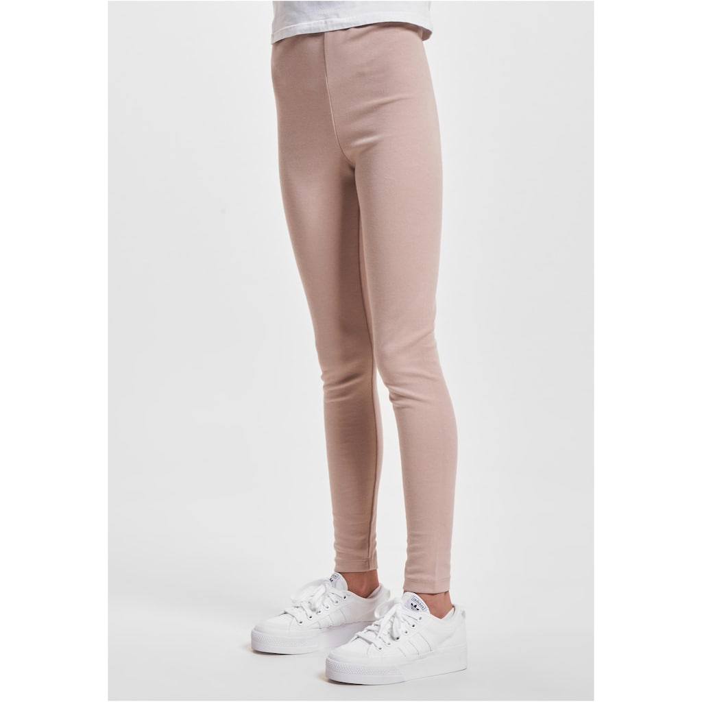 URBAN CLASSICS Leggings »Urban Classics Damen Girls High Waist Jersey Leggings«, (1 tlg.)