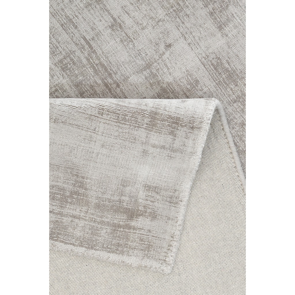 Leonique Teppich »Soley«, rechteckig, 12 mm Höhe, Seiden-Optik, weiche Viskose, Wohnzimmer