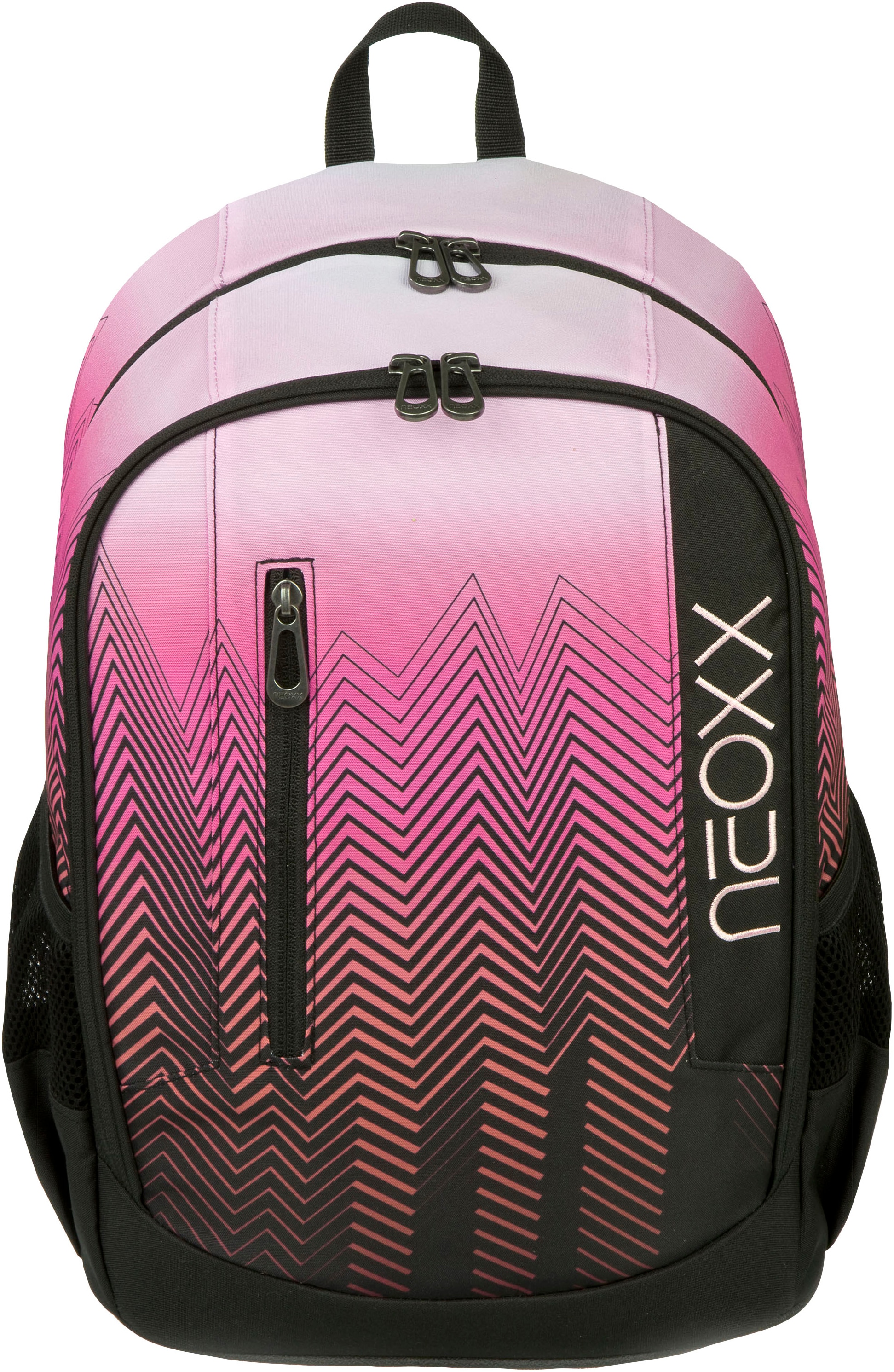 neoxx Schulrucksack "Flow, Sweet like Sunset", teilweise aus recyceltem Material