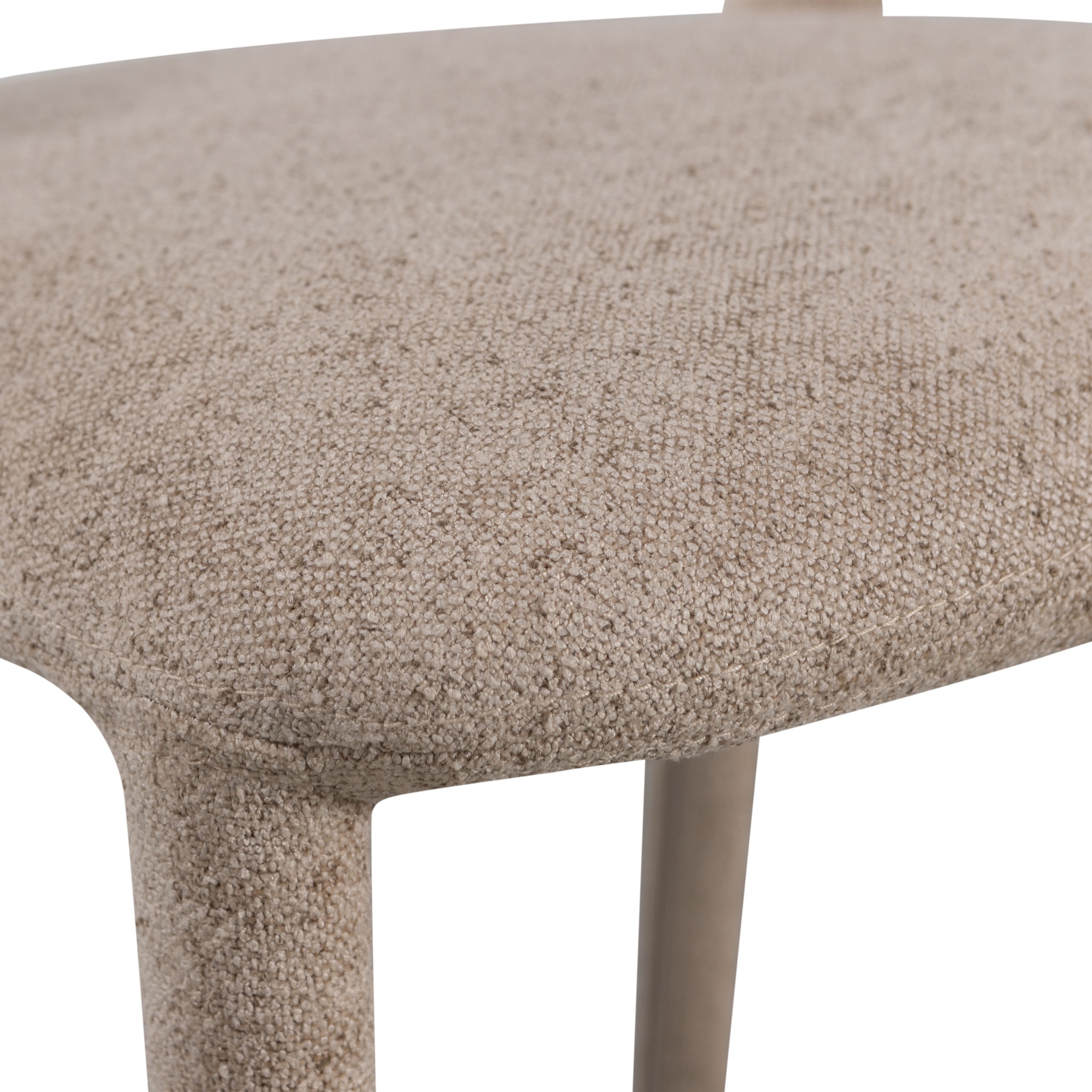 WOOOD Barhocker »Noble mit Fußstütze und vollständig gepolstertem B 48 x T 52 x H 95 cm« Gewebebezug, Belastbarkeit 150 kg, hohe Verschleißfestigkeit