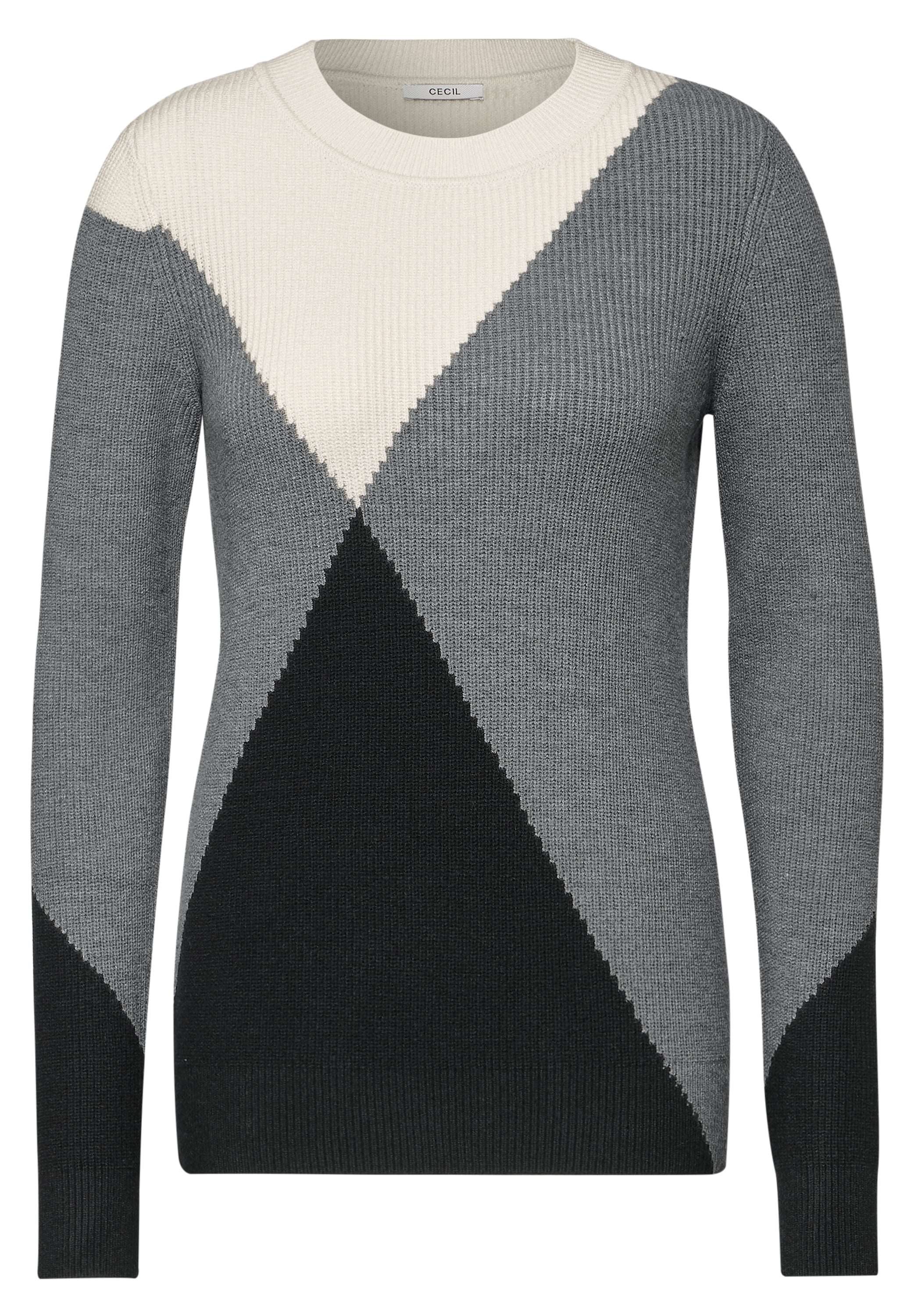Cecil Strickpullover, mit grafischem Muster