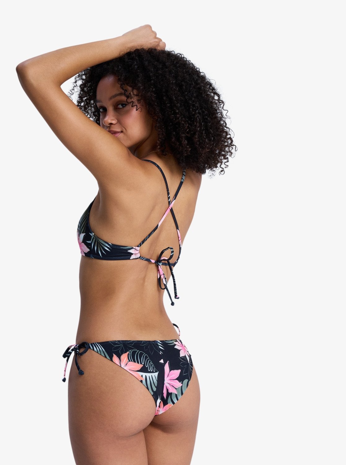 Roxy Triangel-Bikini »PARADISE FLEUR ATHLETIC CHEEKY« 2 Stk. sportlicher Stil, bequeme Passform
