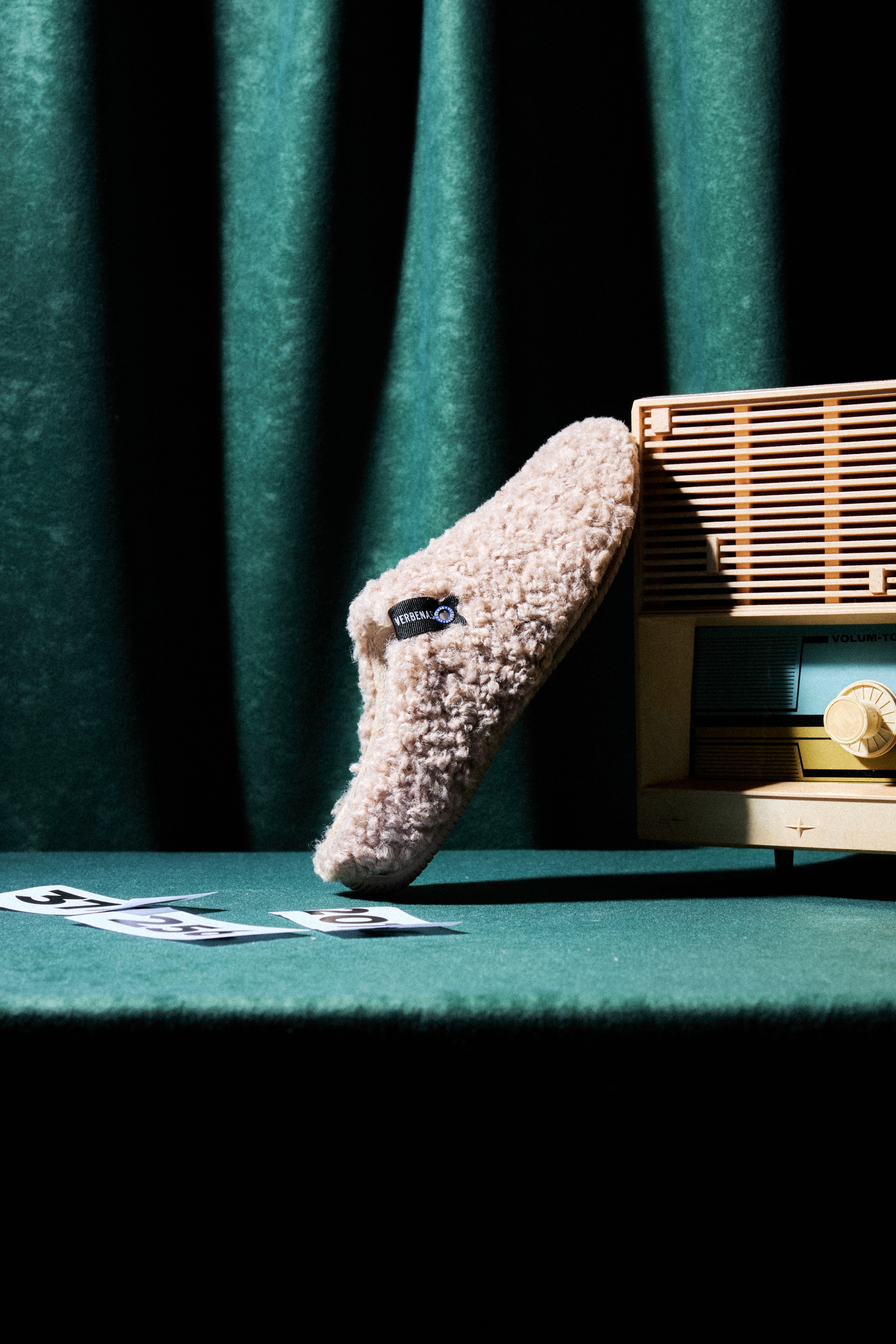 VERBENAS Pantoffel  , Hausschuh, Homeslipper, Clog in kuscheliger Optik