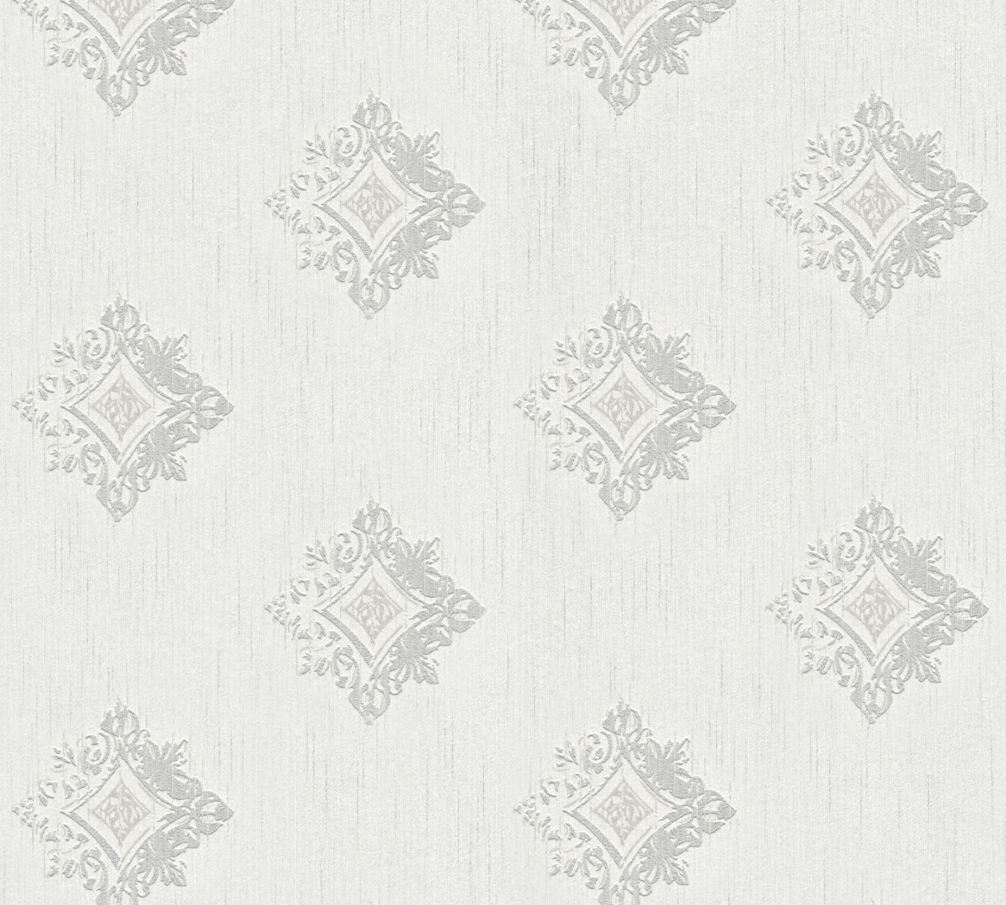 Architects Paper Textiltapete "Tessuto" Barock gemustert ornamental leicht strukturiert Tapete Barock Tapeten Wohnzimmer Schlafzimmer Küche modern Design Büro