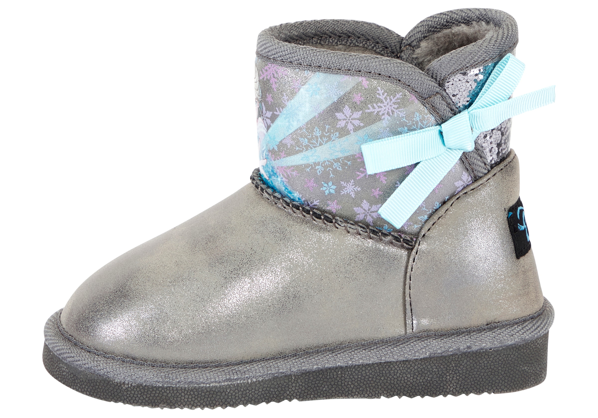 Disney Schlupfboots »Frozen«  Winterschuhe, Winterboots, Snowboots, Schlupfstiefel, gefüttert